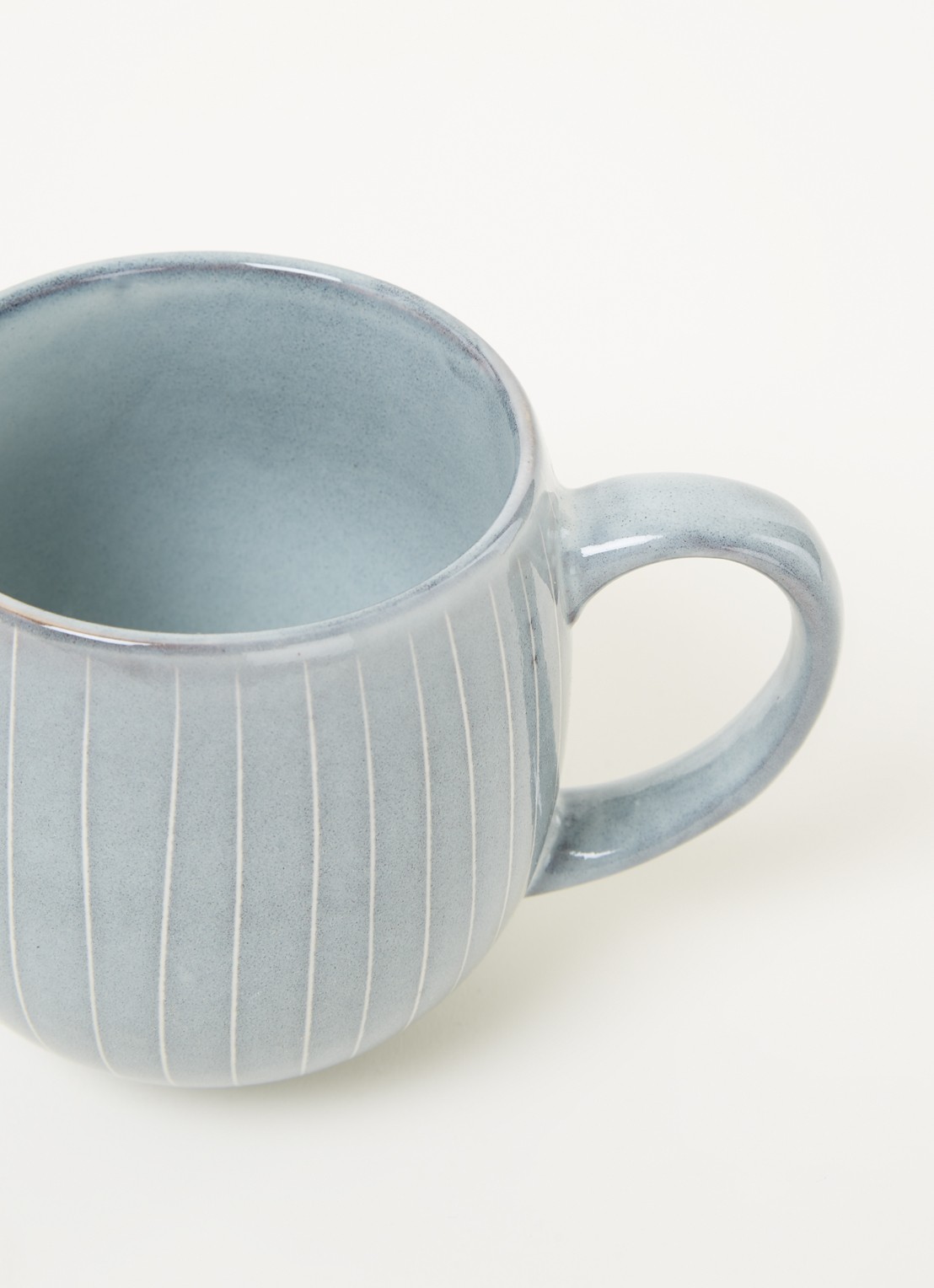 Broste Copenhagen Nordic Sea mok 45 cl - voorkant 2 blauwgrijs