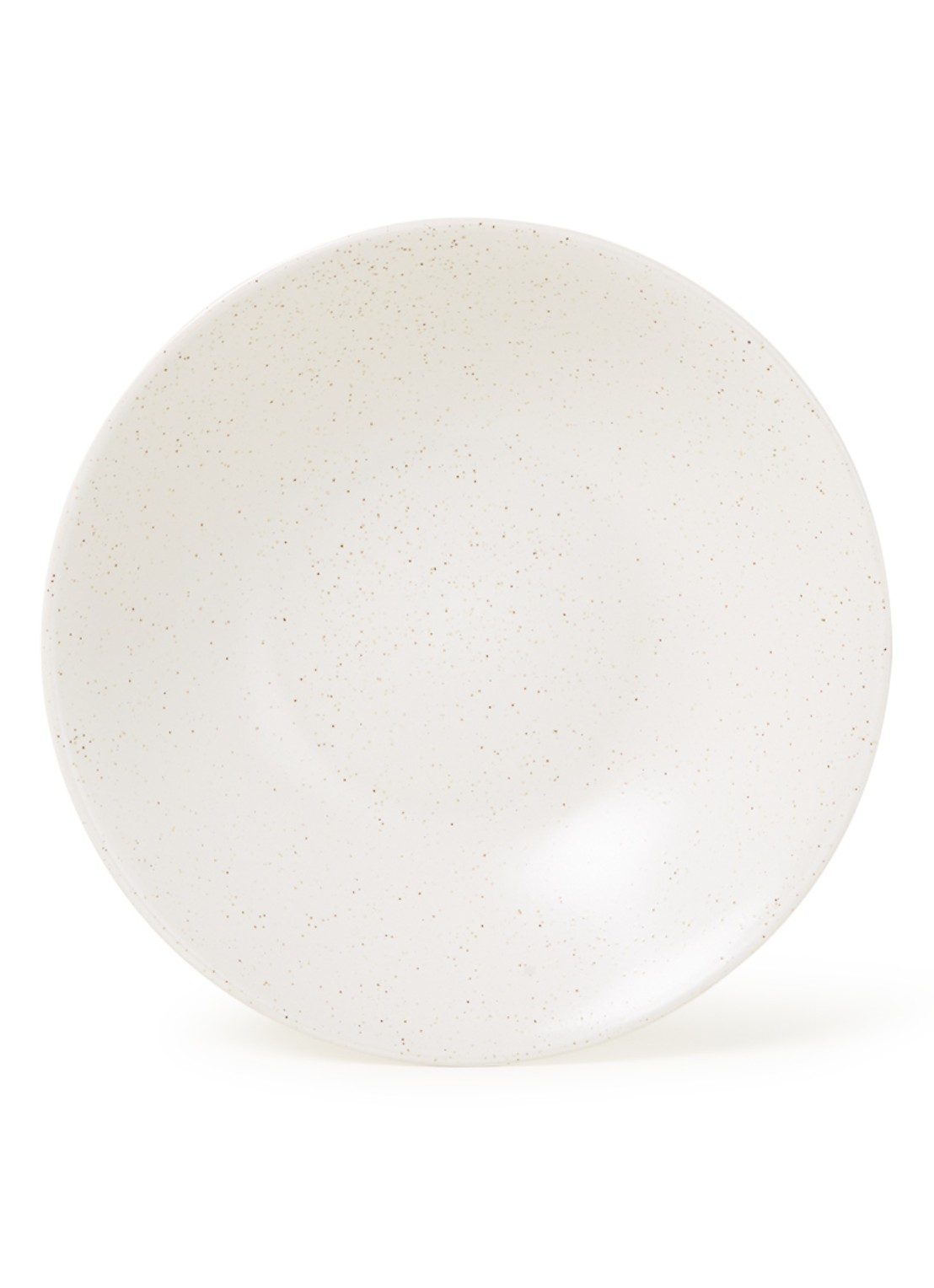 Broste Copenhagen Nordic Vanilla diep bord Ø22 cm - voorkant 2 wit