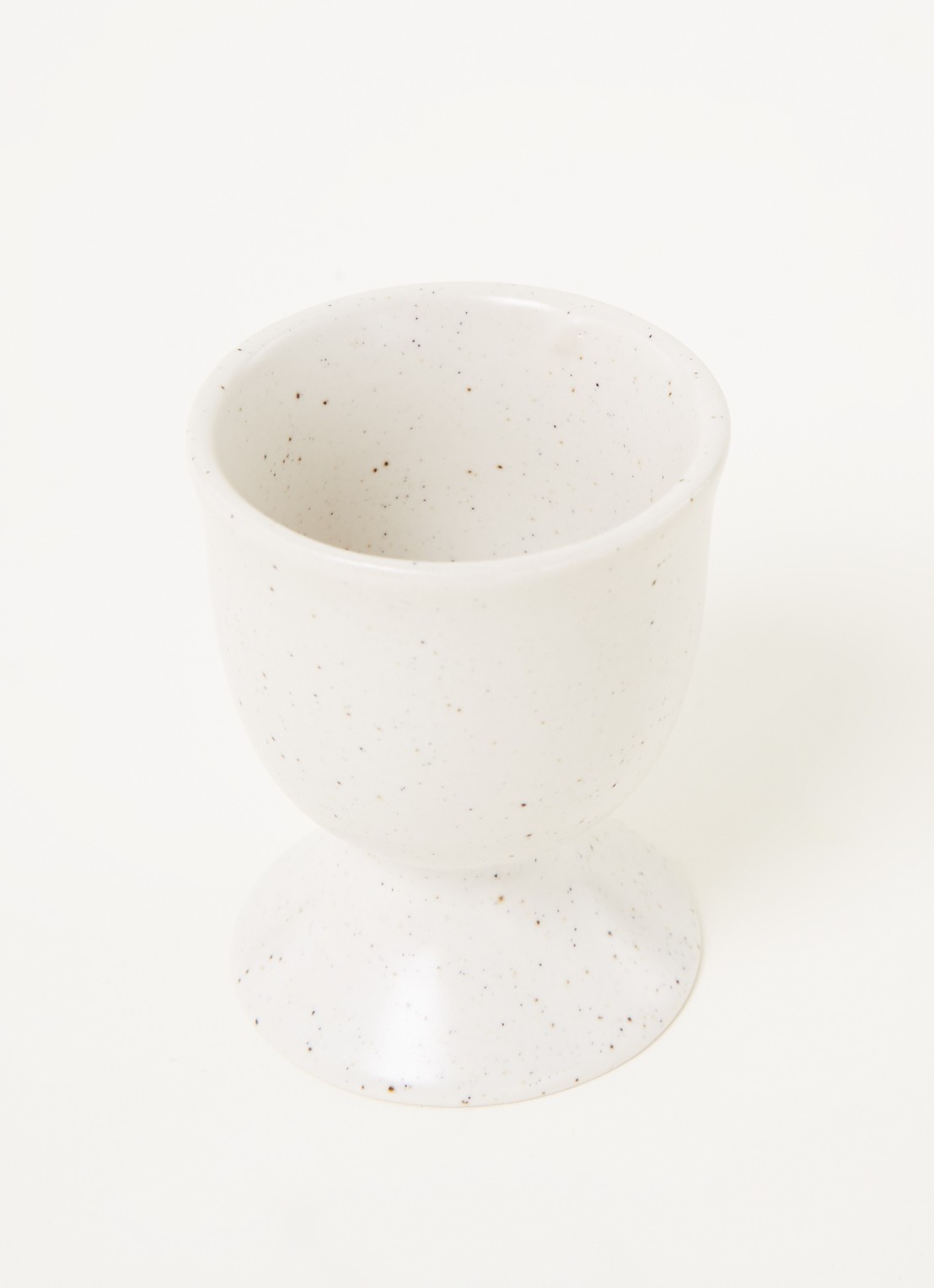 Broste Copenhagen Nordic Vanilla eierdopje 6,5 cm - voorkant 2 wit