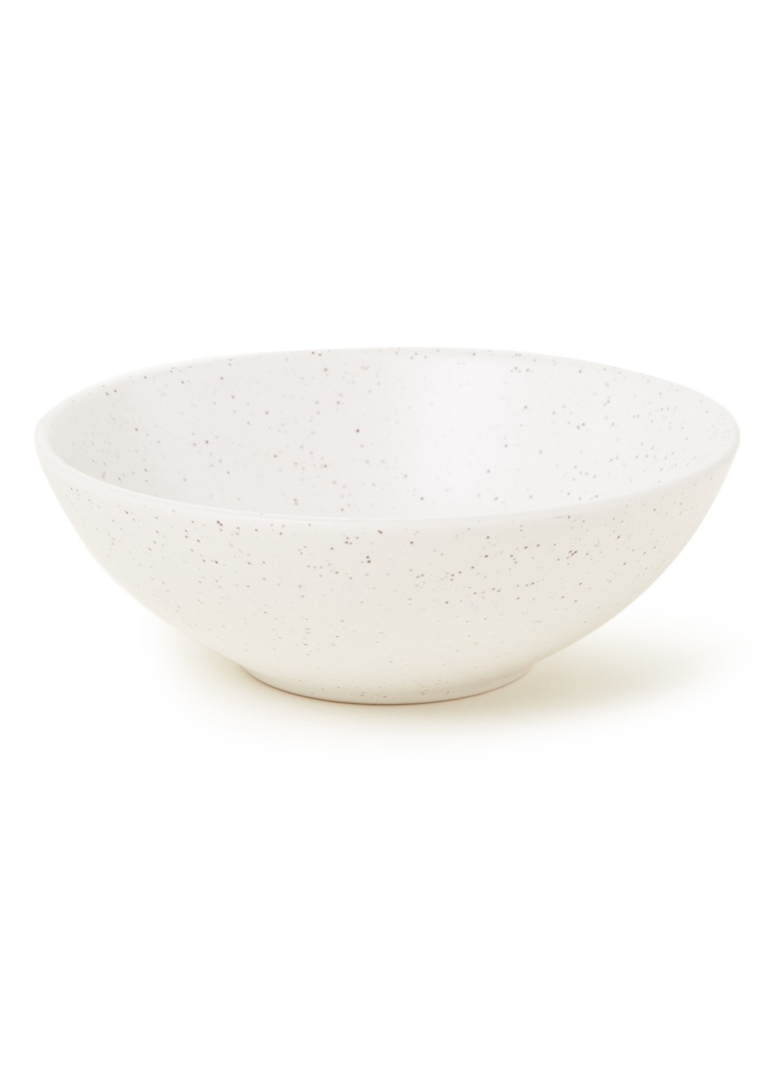 Broste Copenhagen Nordic Vanilla kom 16,5 cm - voorkant wit