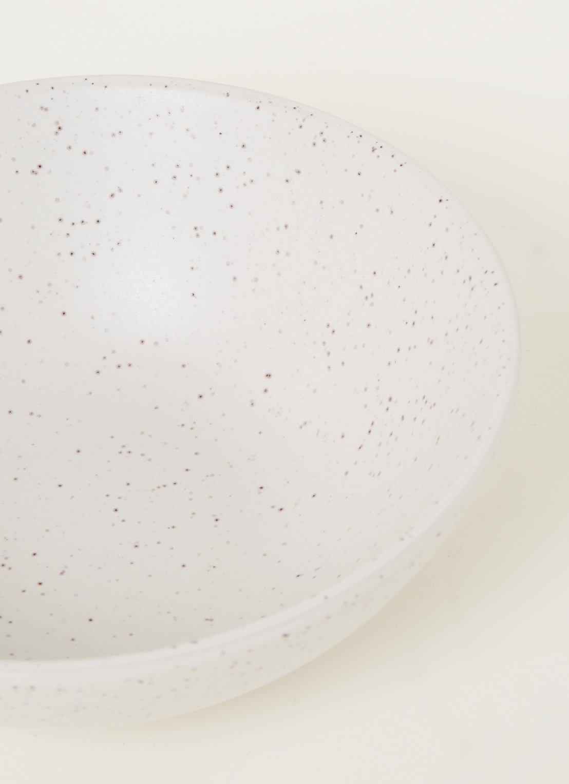 Broste Copenhagen Nordic Vanilla kom 16,5 cm - voorkant 2 wit