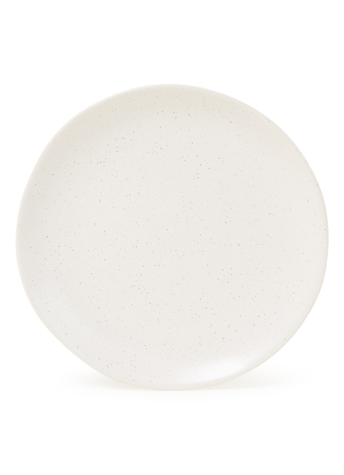 Broste Copenhagen Nordic Vanilla ontbijtbord Ø20,5 cm - voorkant wit