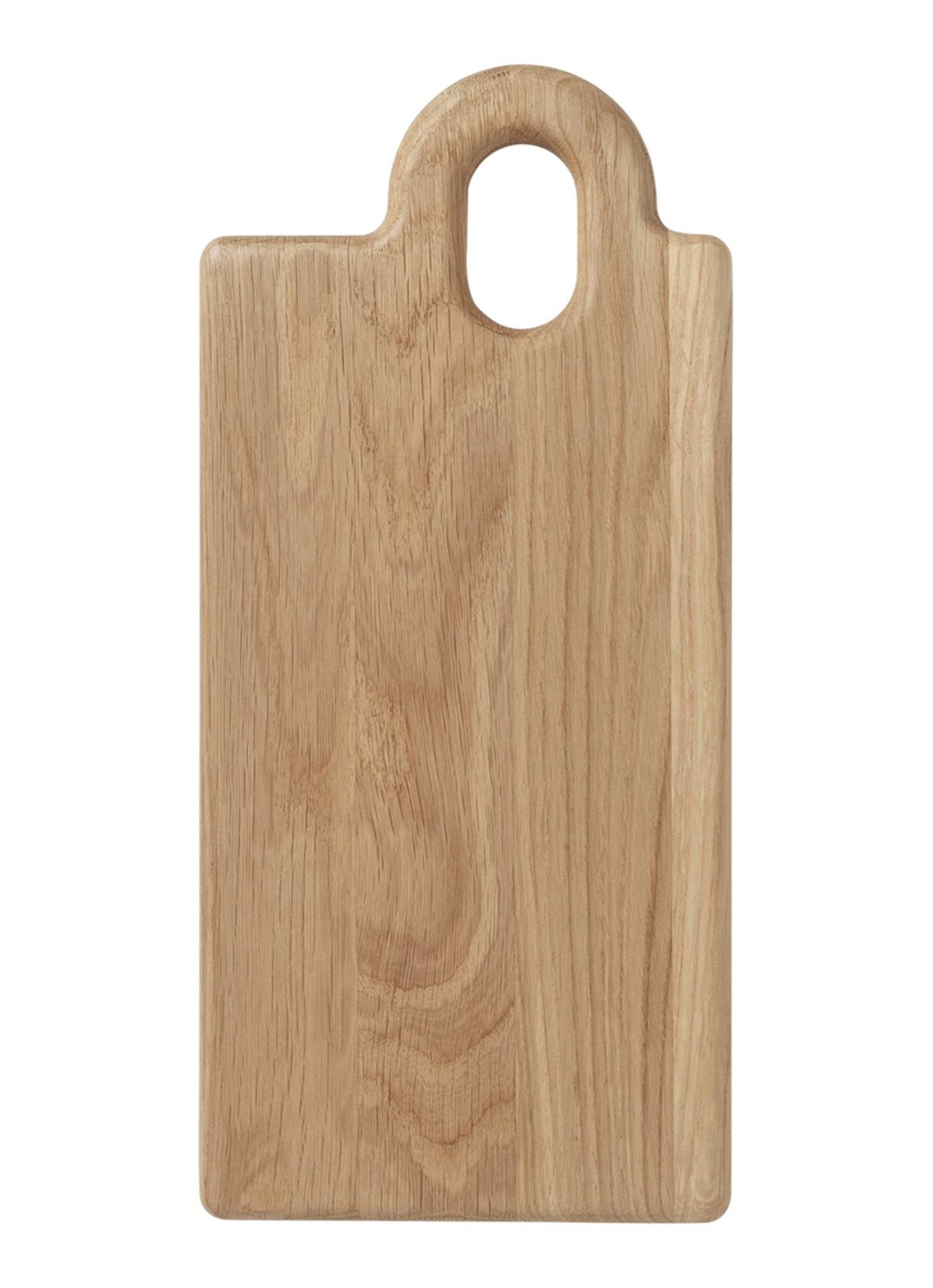 Broste Copenhagen Olina snijplank 14 x 30 cm - voorkant wit