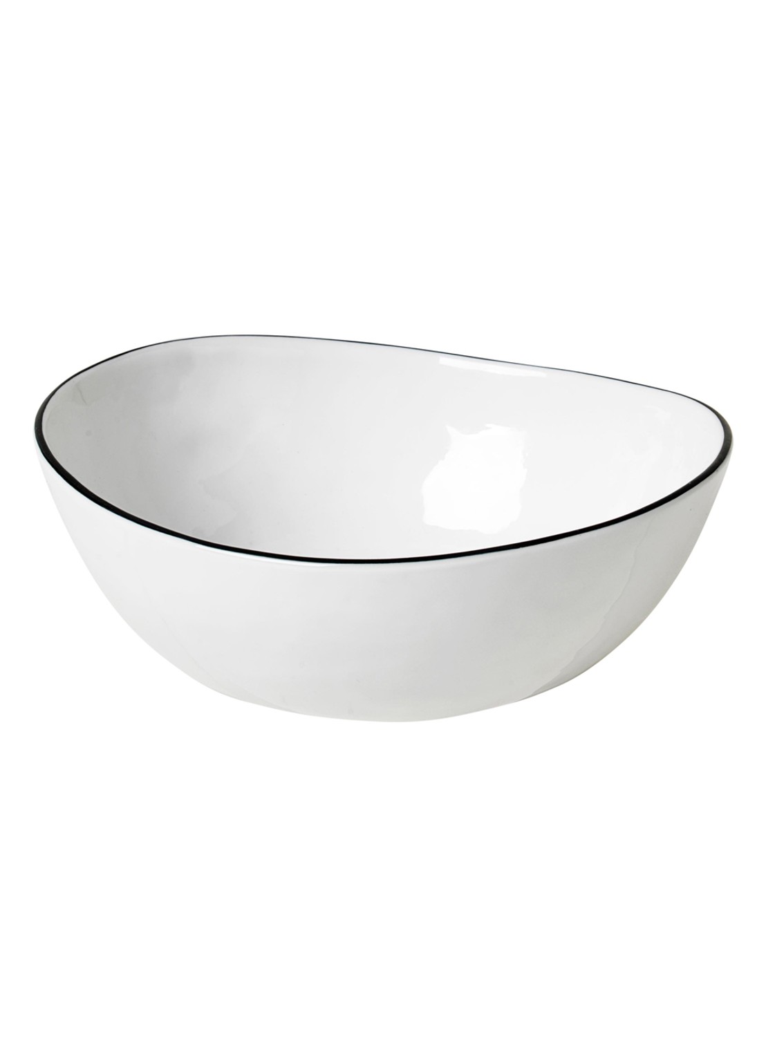 Broste Copenhagen Salt kom 15,5 cm - voorkant gebroken wit