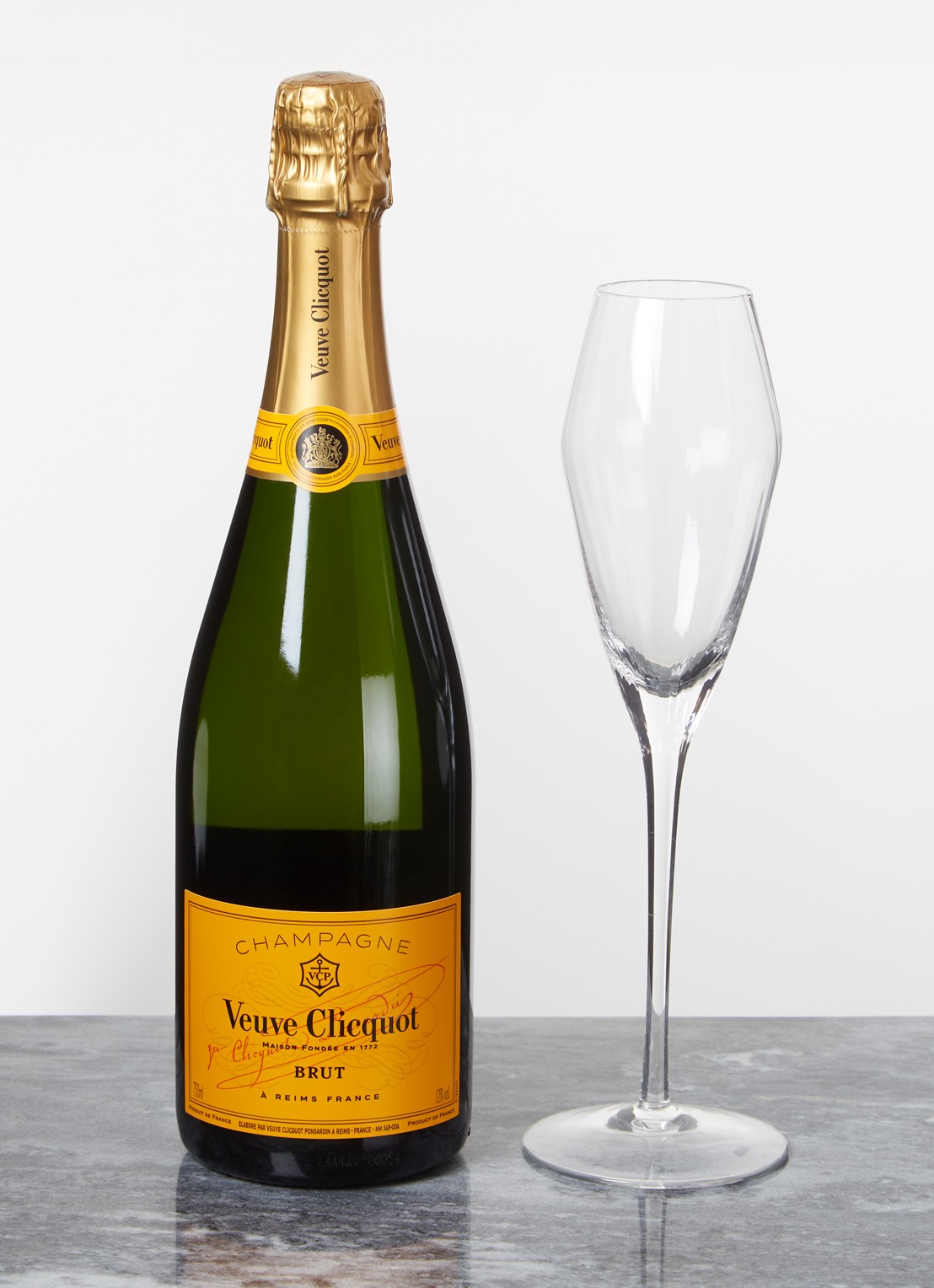 Broste Copenhagen Sandvig champagneglas 20 cl - voorkant 2 transparant