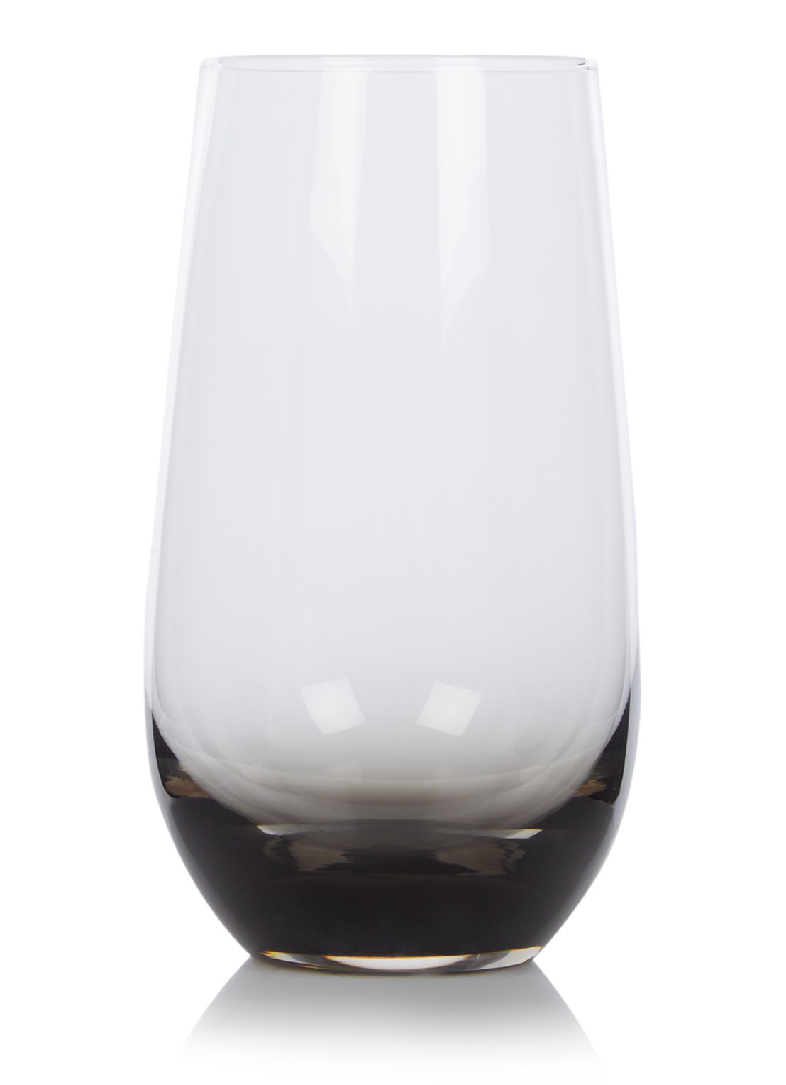 Broste Copenhagen Smoke drinkglas 55 cl - voorkant grijs
