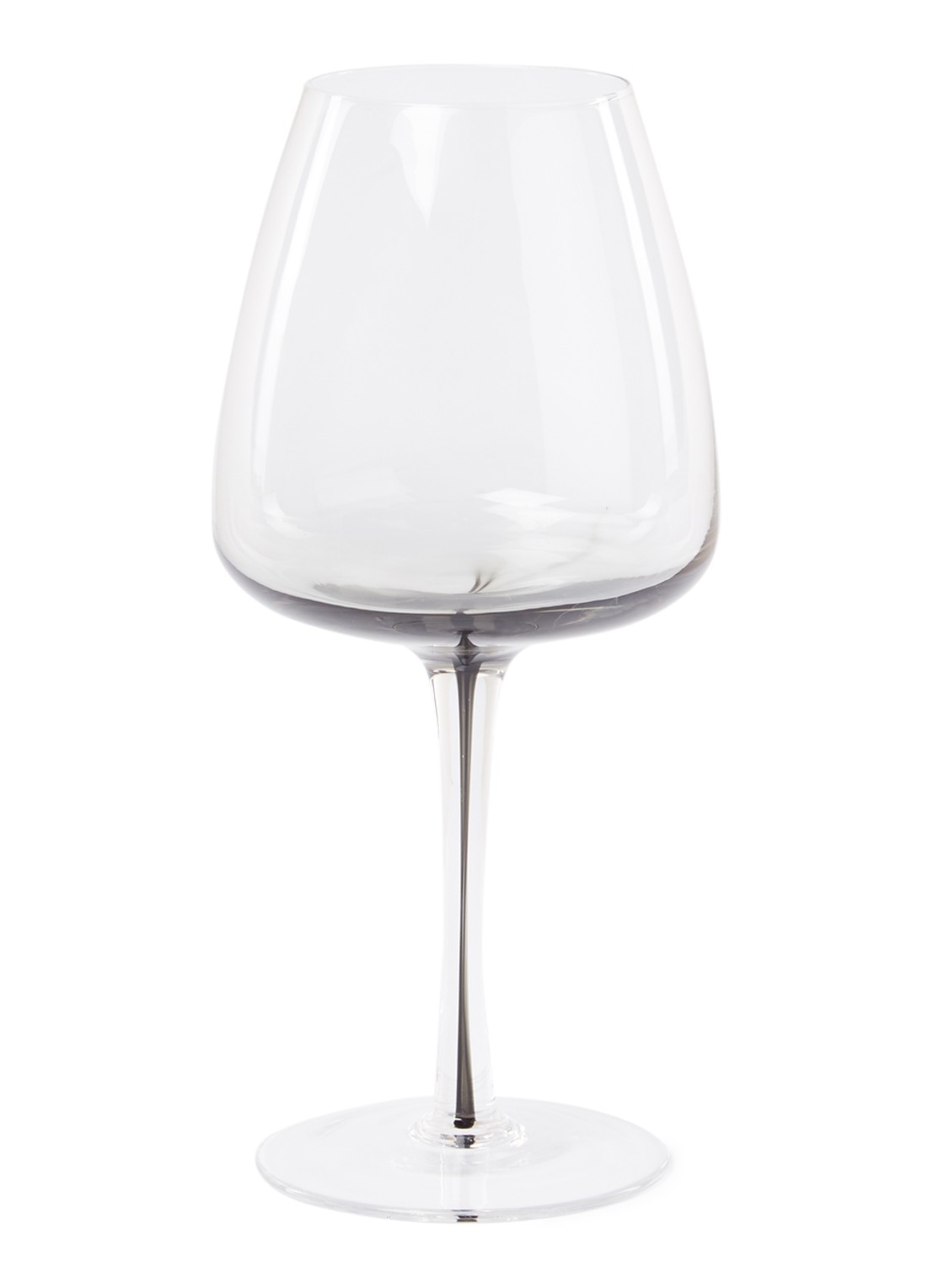 Broste Copenhagen Smoke rode wijnglas 65 cl - voorkant transparant