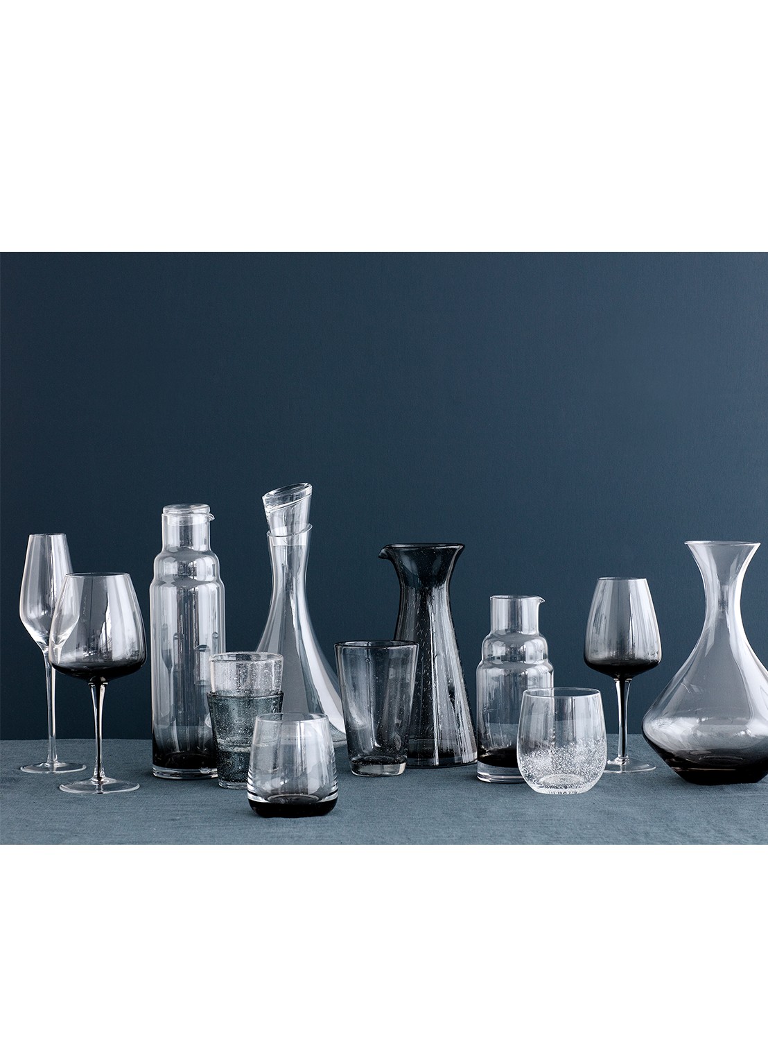 Broste Copenhagen Smoke witte wijnglas 40 cl - detail 2 grijs