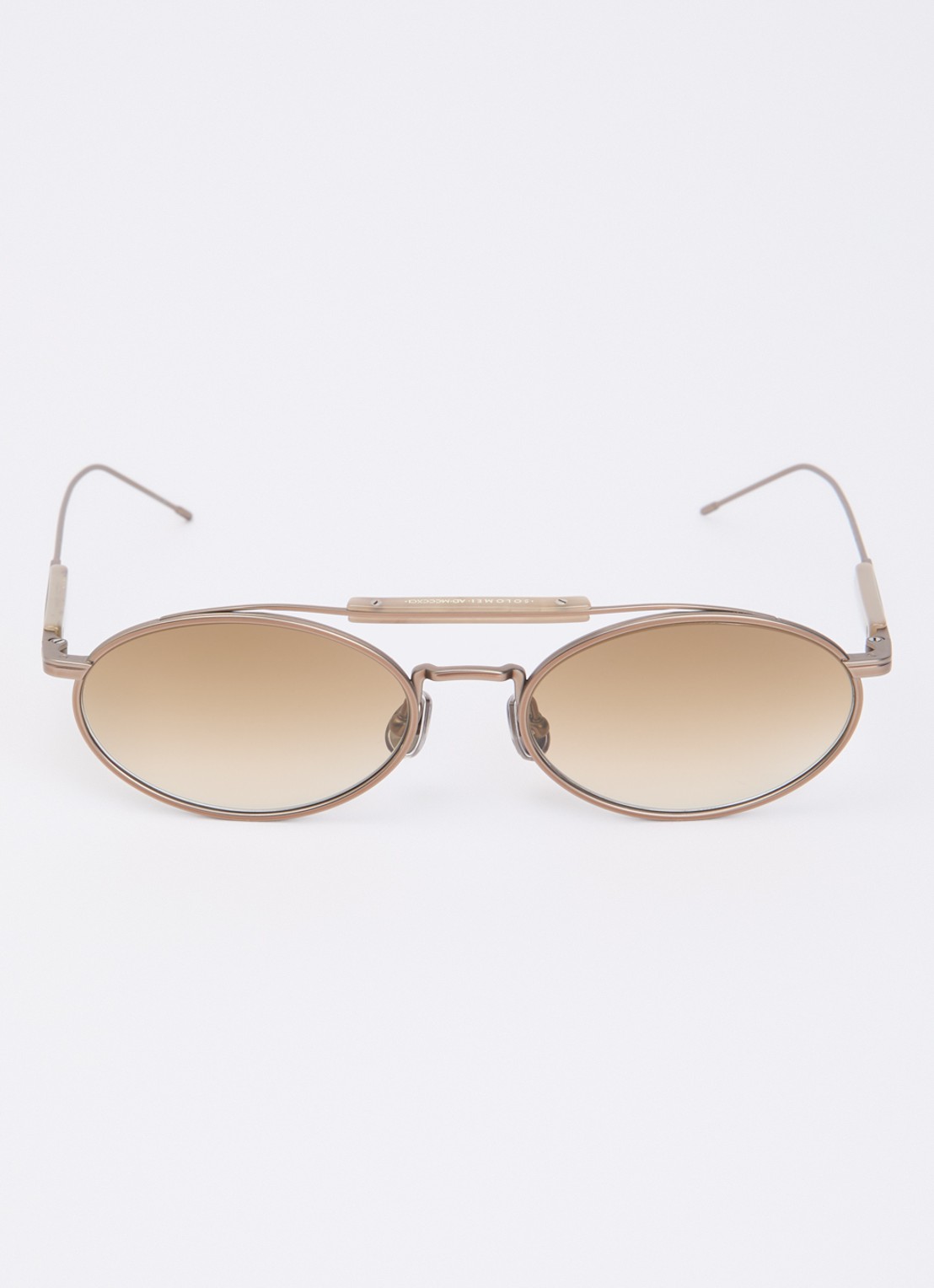 Brunello Cucinelli Piloten zonnebril BC2013ST - detail 2 zilver
