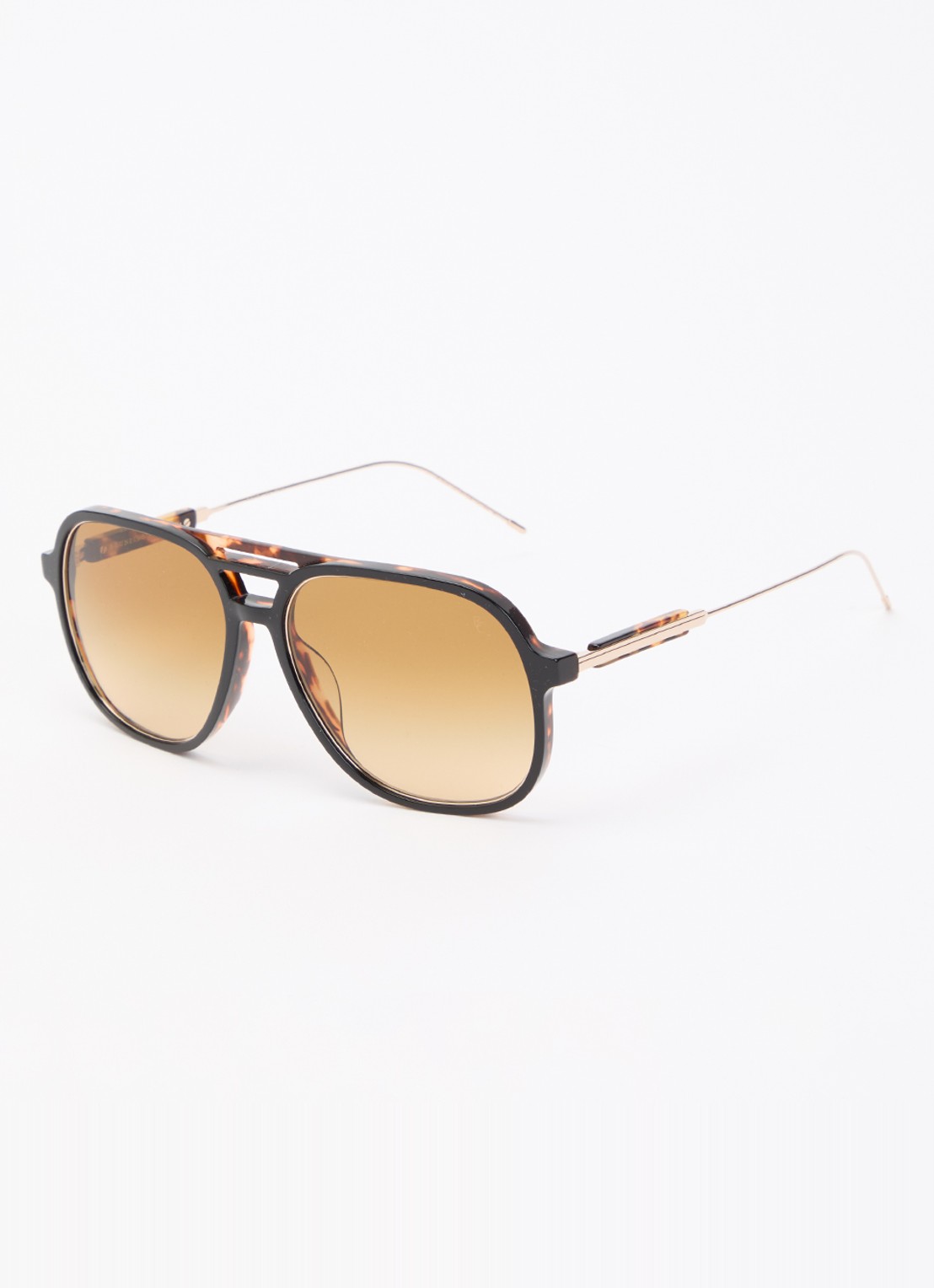 Brunello Cucinelli Piloten zonnebril BC4022S - voorkant 4 bruin