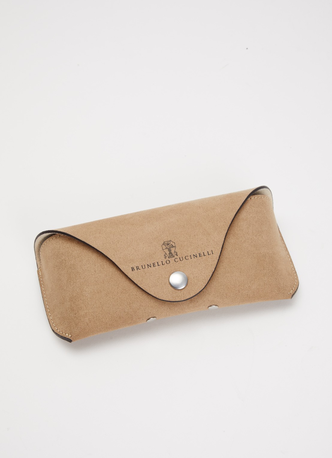 Brunello Cucinelli Retro zonnebril BC2010ST - detail 2 zilver