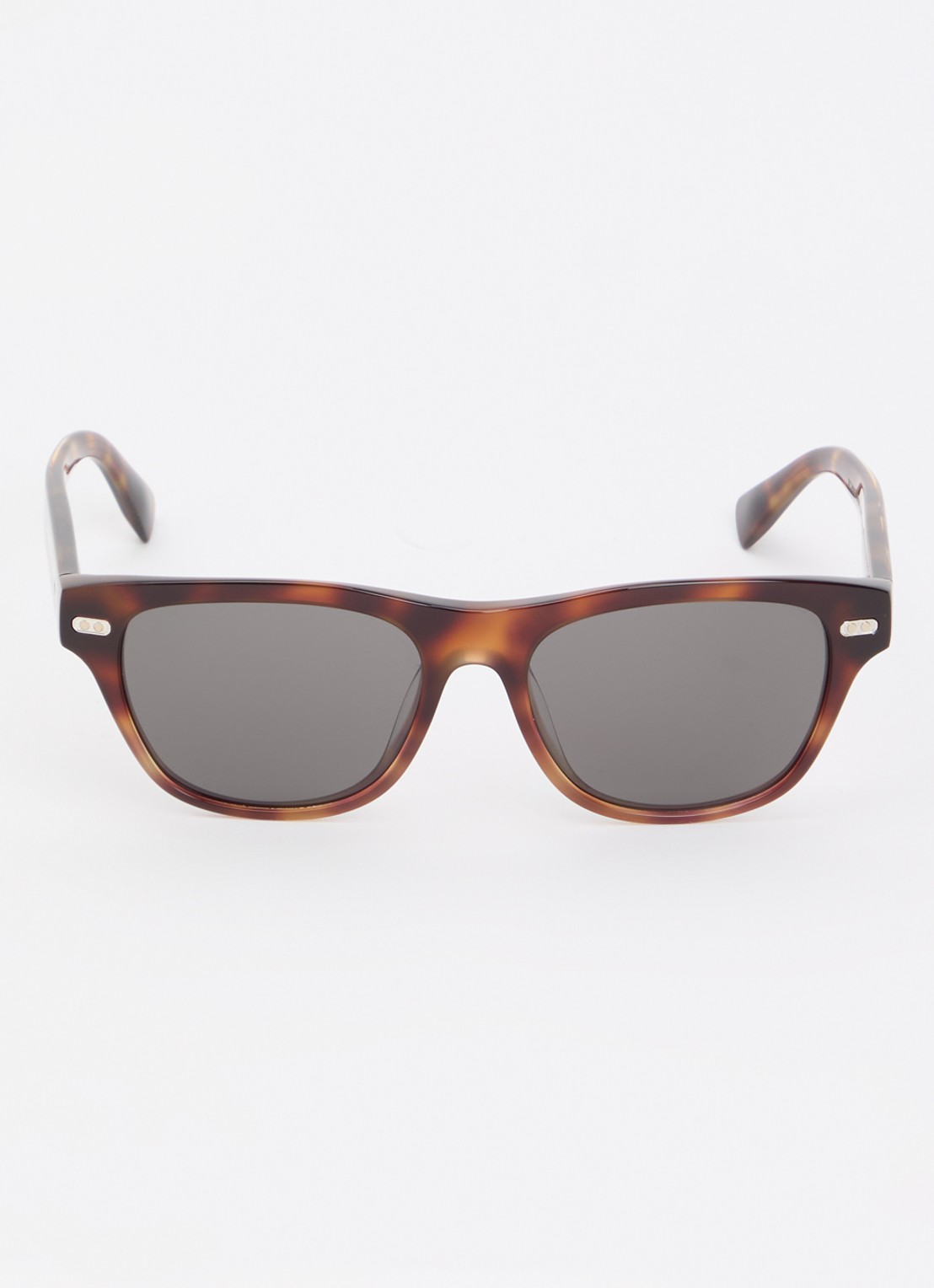 Brunello Cucinelli Wayfarer zonnebril BC3005S - detail hazelnootbruin