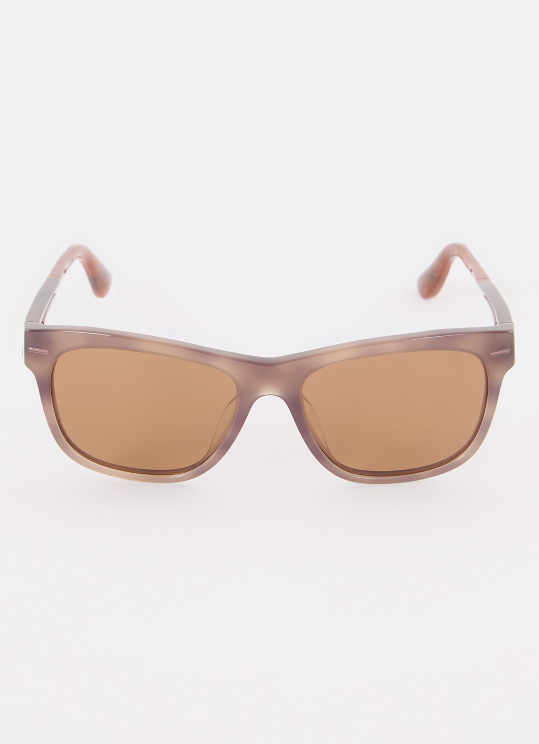 Brunello Cucinelli Wayfarer zonnebril BC4003S - detail 2 bruin
