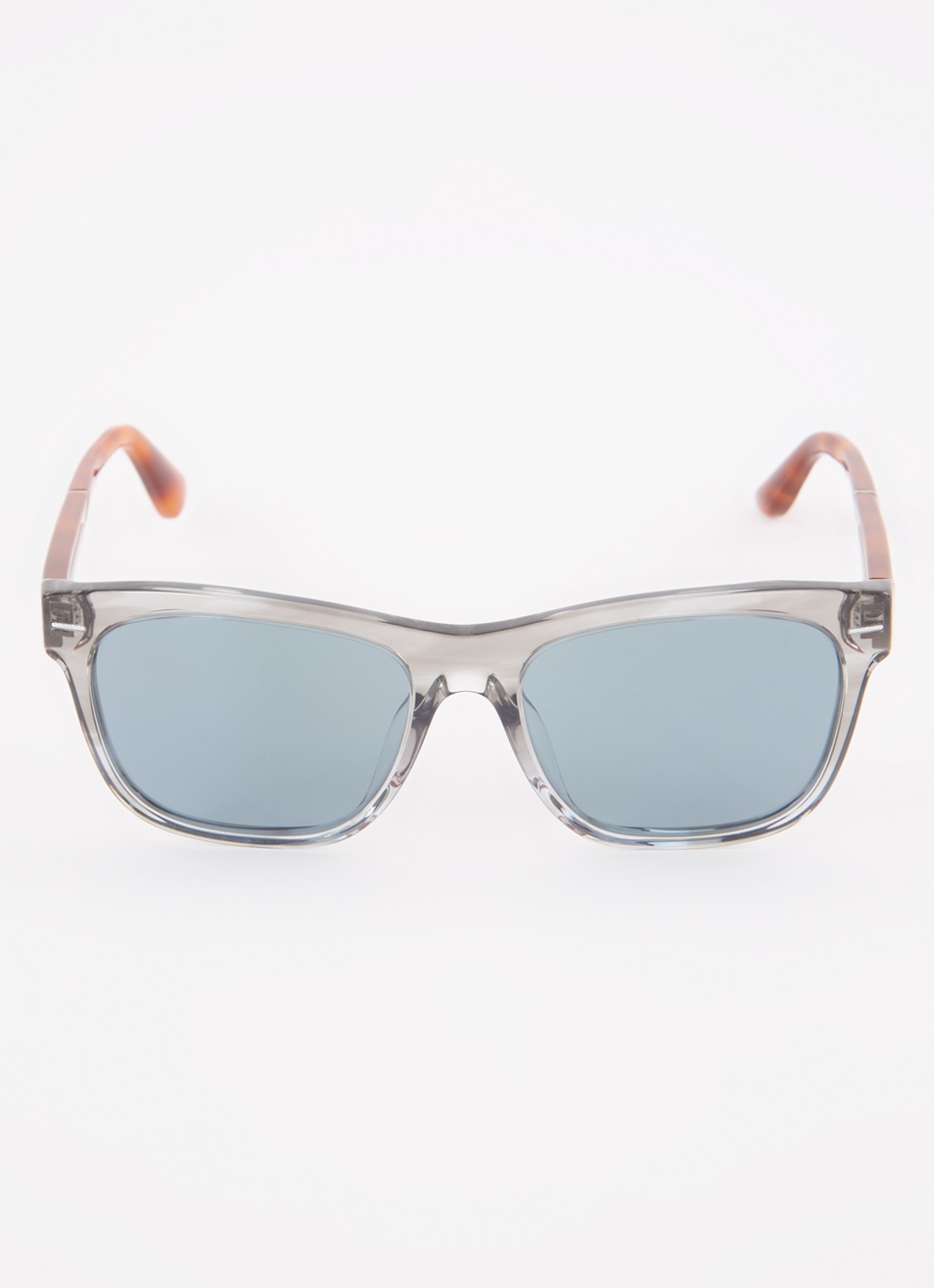 Brunello Cucinelli Wayfarer zonnebril BC4003S - detail lichtgrijs