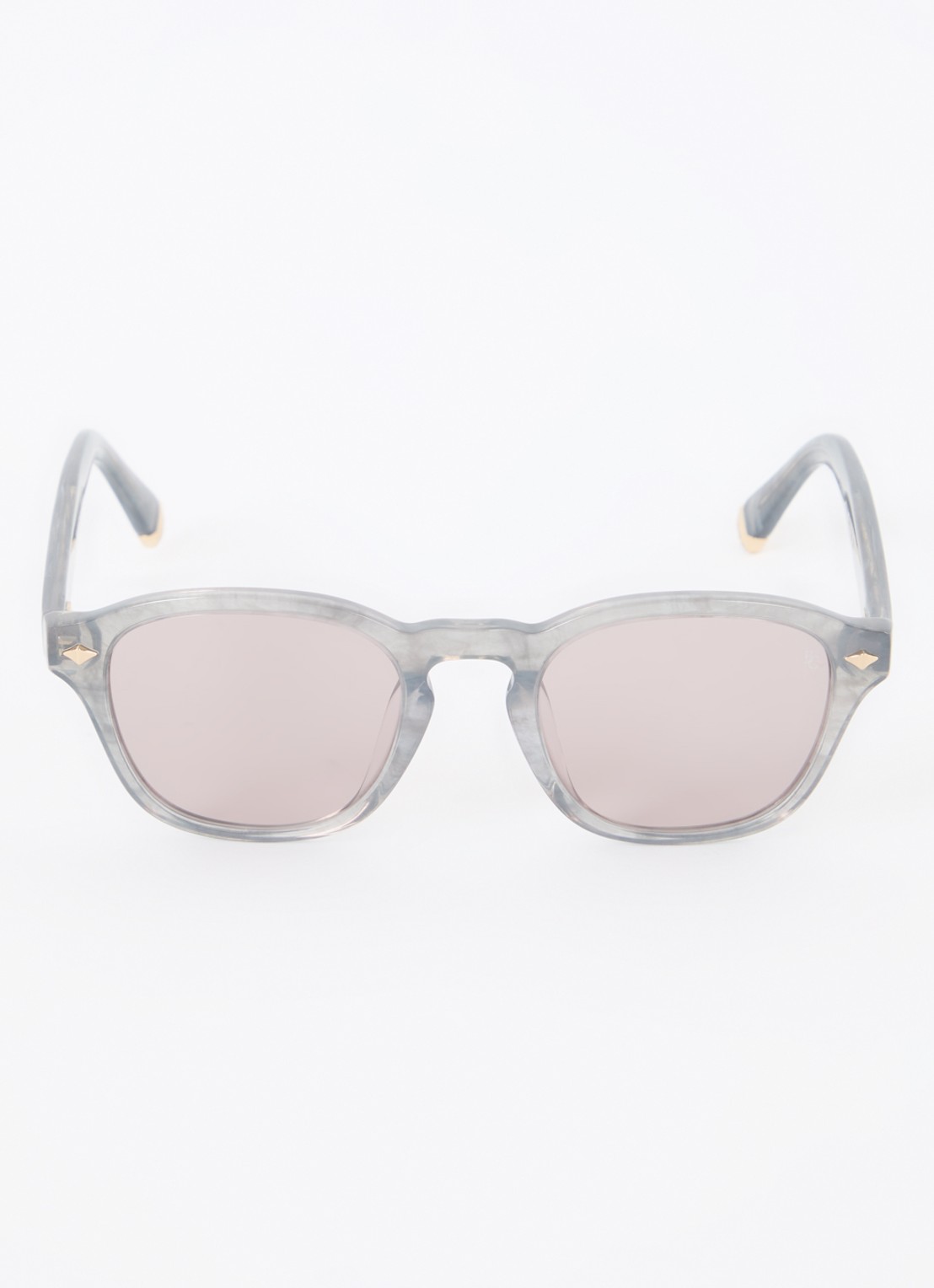 Brunello Cucinelli Wayfarer zonnebril BC4006S - voorkant 2 grijs
