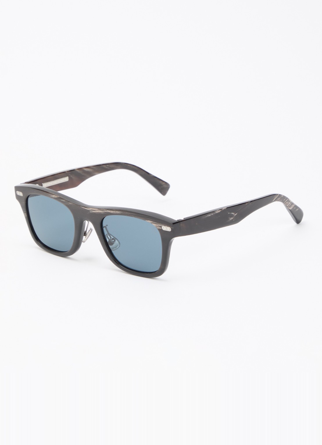 Brunello Cucinelli Wayfarer zonnebril BC8503S - voorkant antraciet