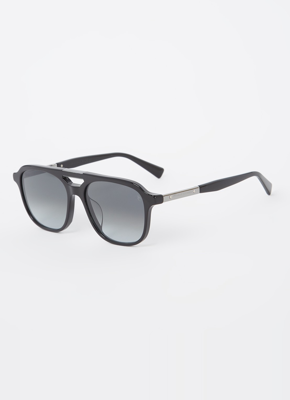 Brunello Cucinelli Zonnebril BC4001S - voorkant 4 zwart