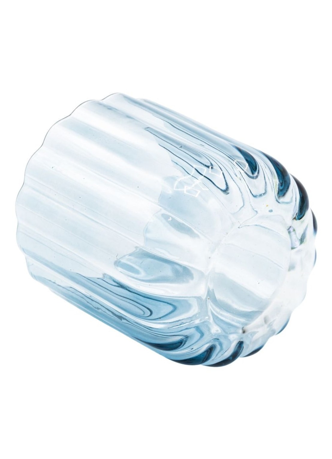 Brût Homeware Gaia drinkglas 35 cl - detail 4 blauw