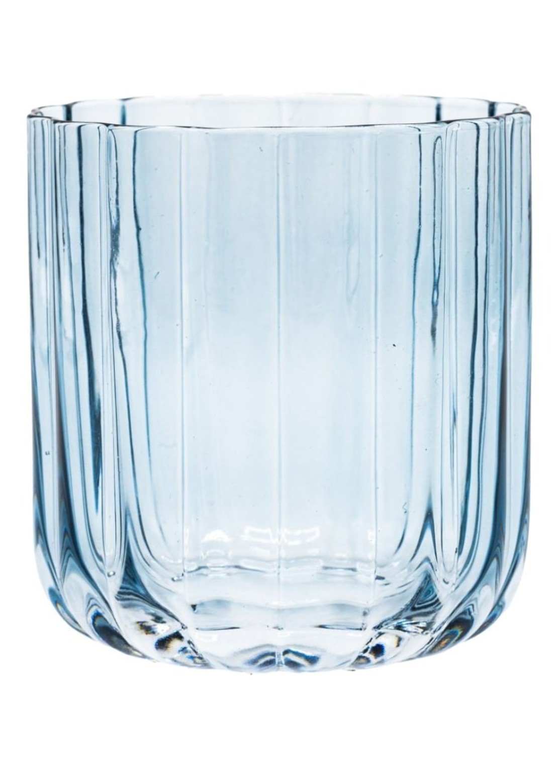 Brût Homeware Gaia drinkglas 35 cl - voorkant 2 blauw