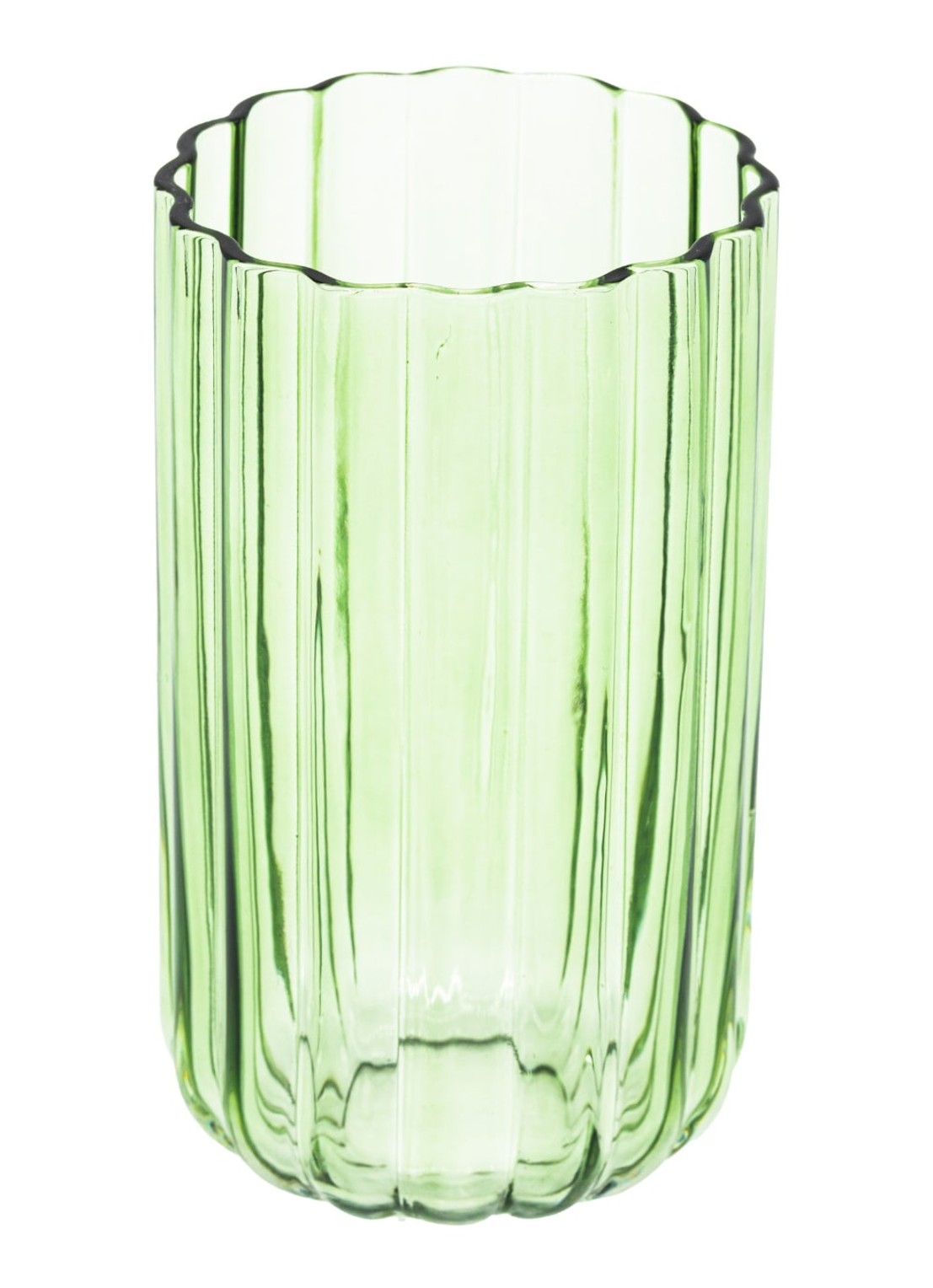 Brût Homeware Gaia longdrinkglas 46 cl - achterkant 4 groen