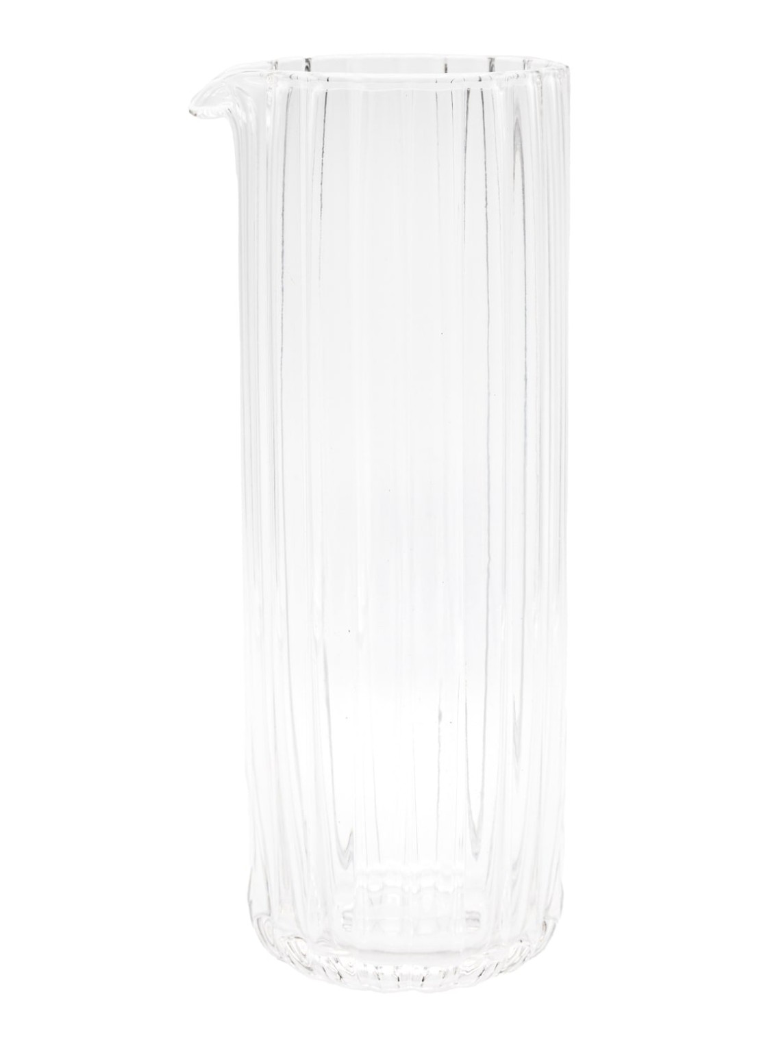 Brût Homeware Gaia waterkaraf 1,2 liter - voorkant 2 transparant