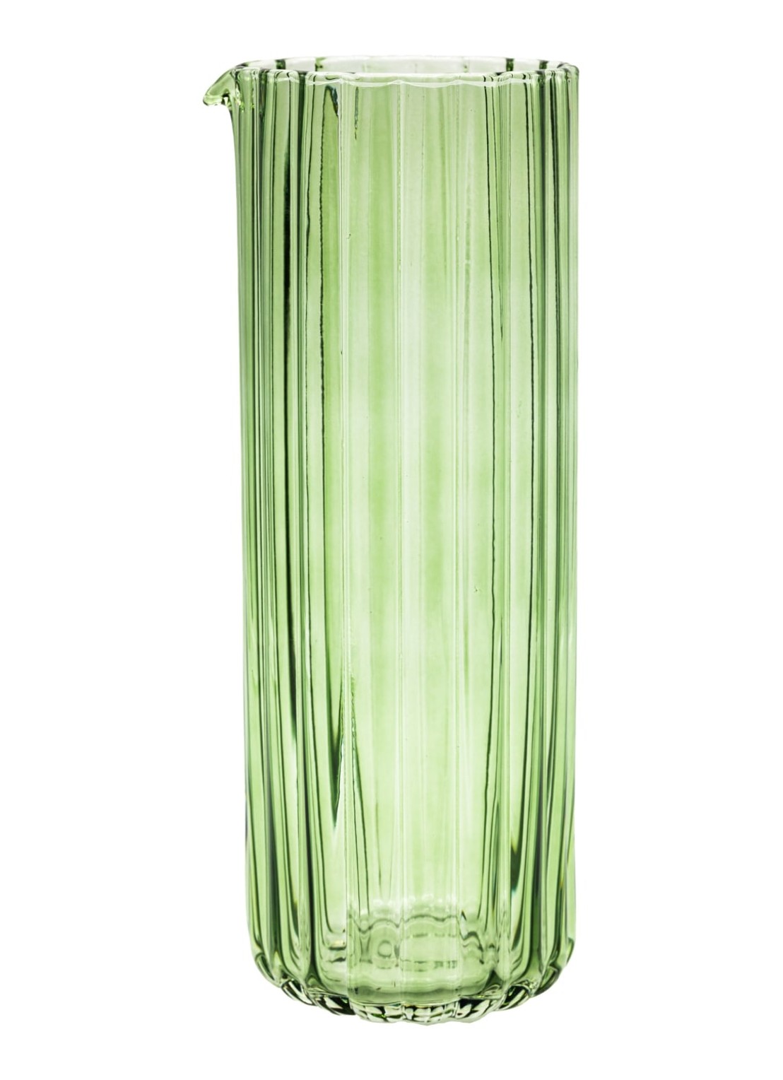 Brût Homeware Gaia waterkaraf 1,2 liter - voorkant 2 groen