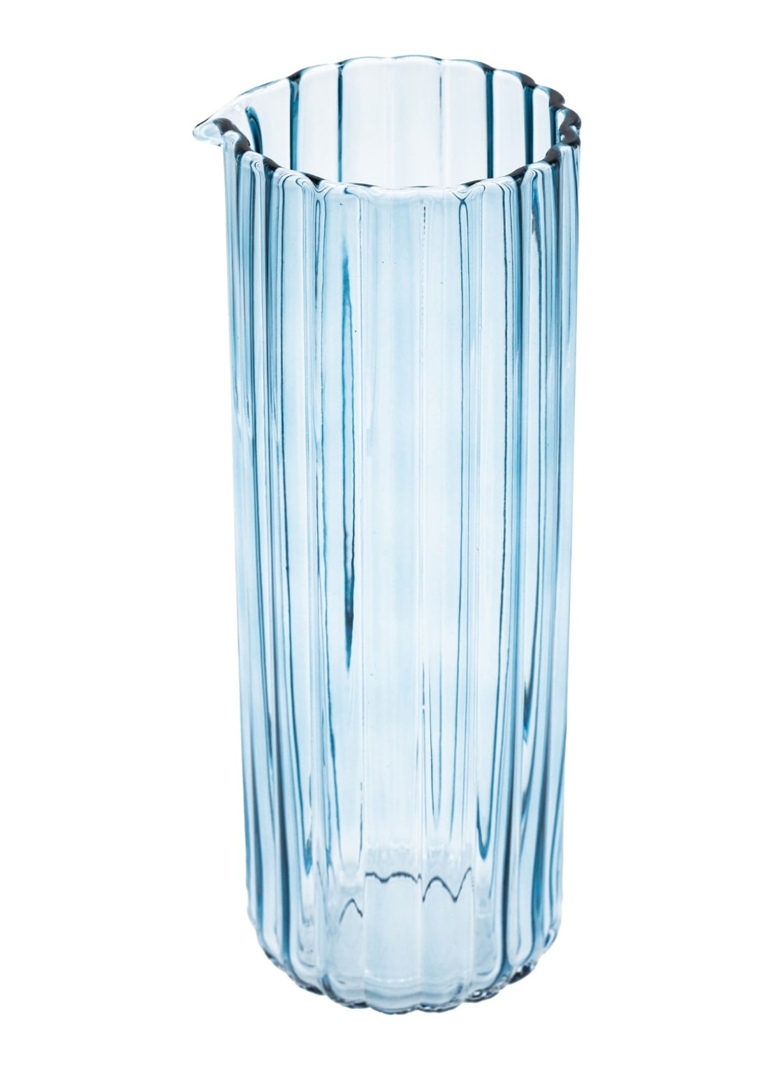 Brût Homeware Gaia waterkaraf 1,2 liter - achterkant 3 blauw