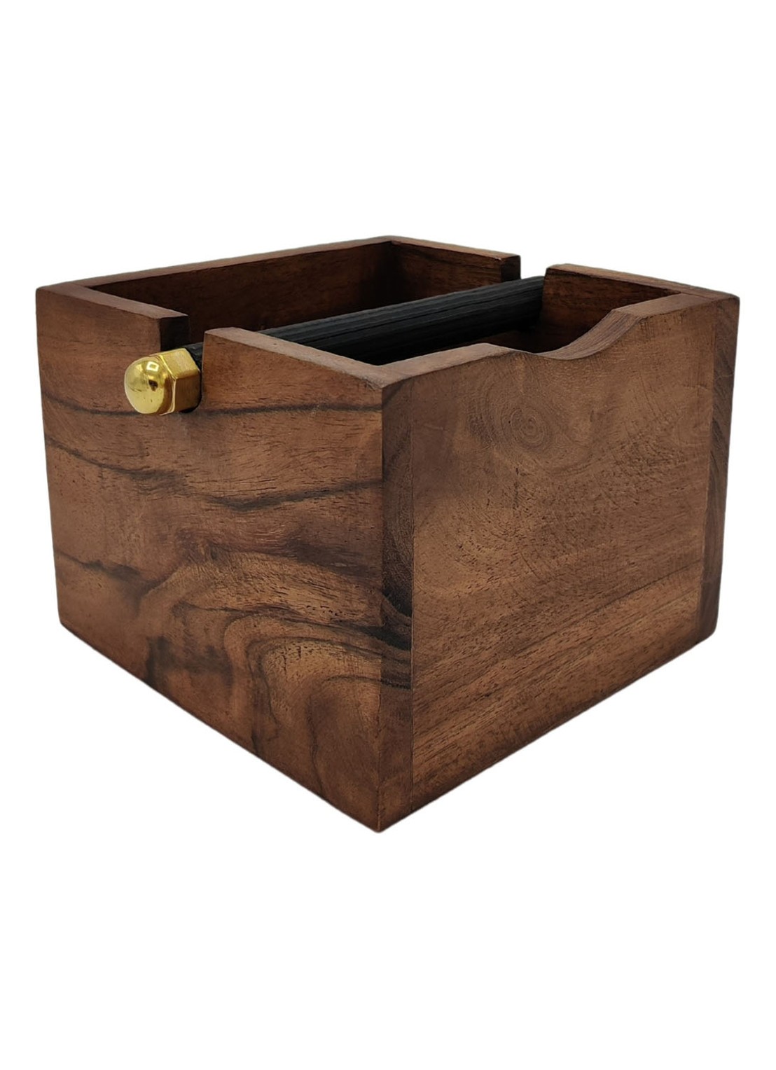 Brût Homeware Koffie uitklopbak 10 x 13 cm - voorkant bruin