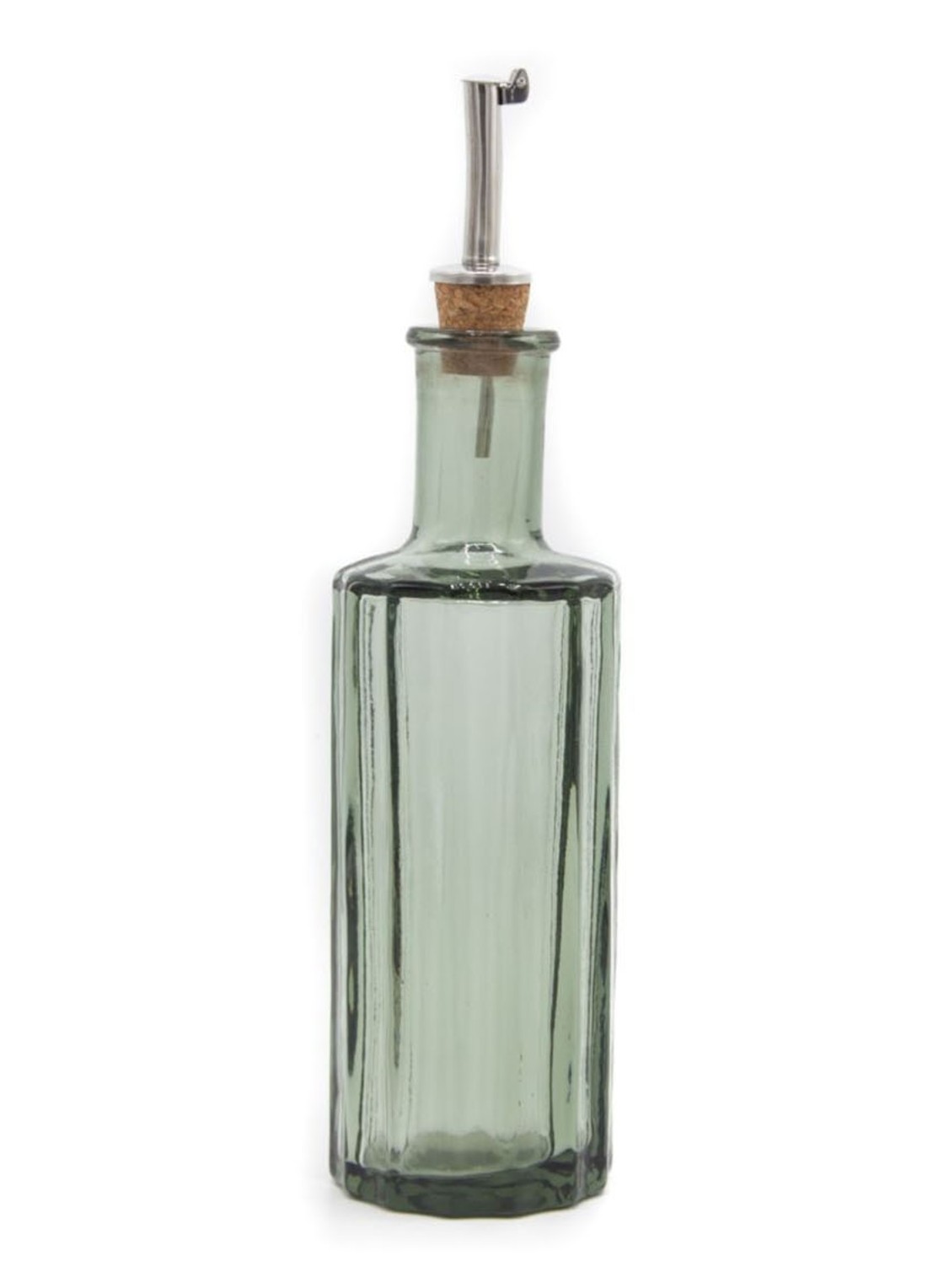Brût Homeware Reed olie- en azijnfles 30 cl - voorkant groen