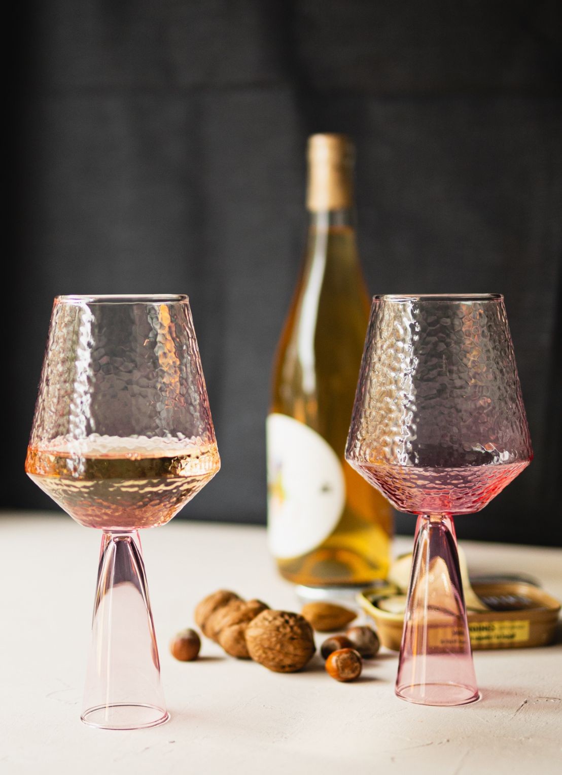 Brût Homeware Wijnglas 40 cl set van 2 - detail 4 roze