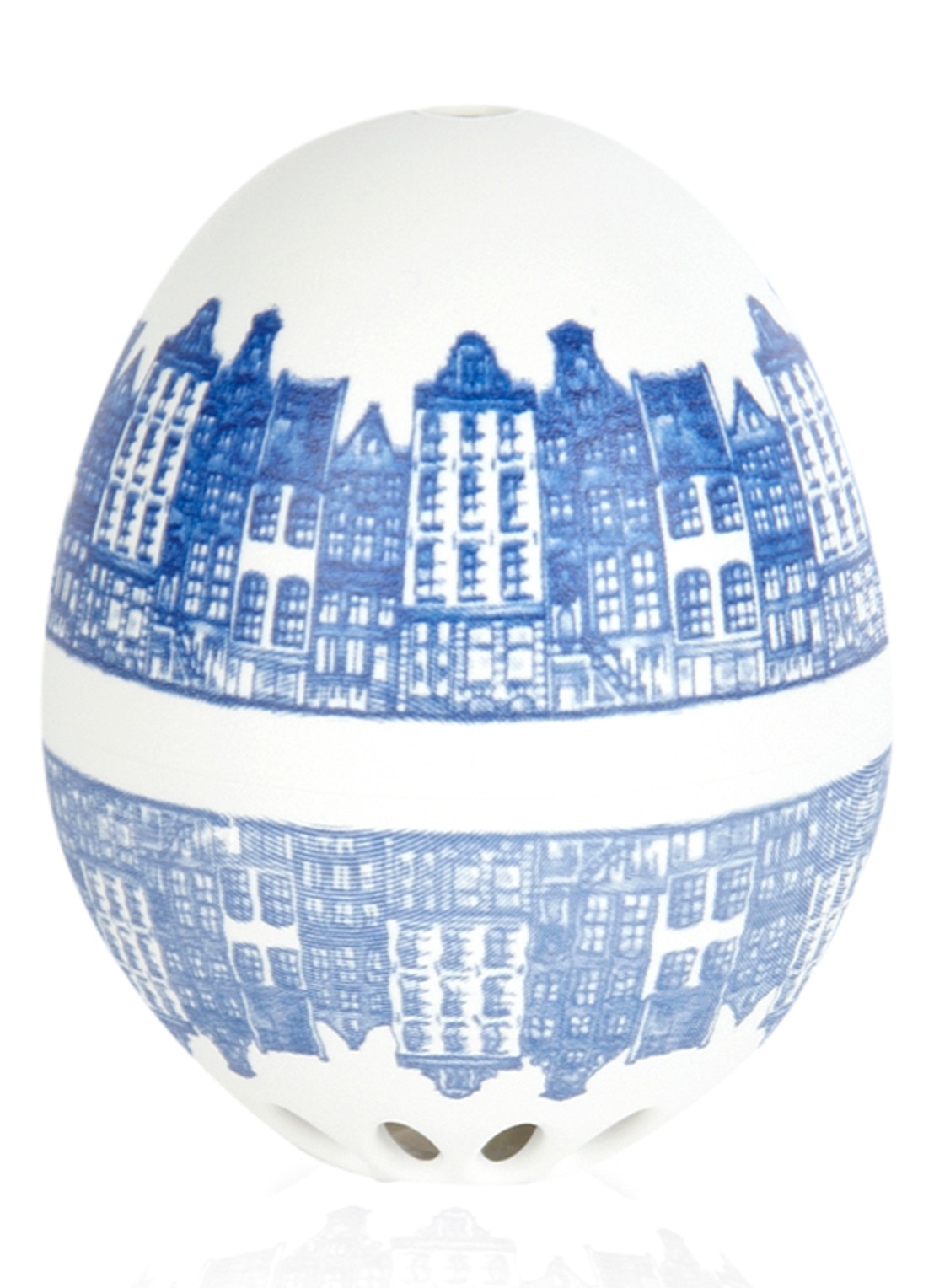 Brutus PiepEI Delfts Blauw eierwekker - voorkant blauw
