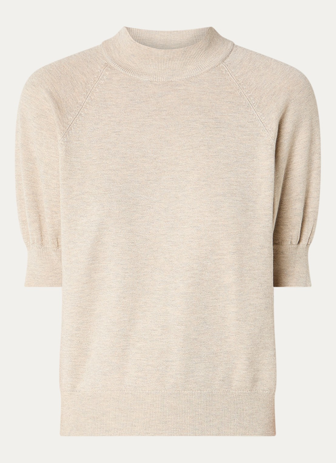 Bruuns Bazaar Anemone Halias knit - voorkant creme
