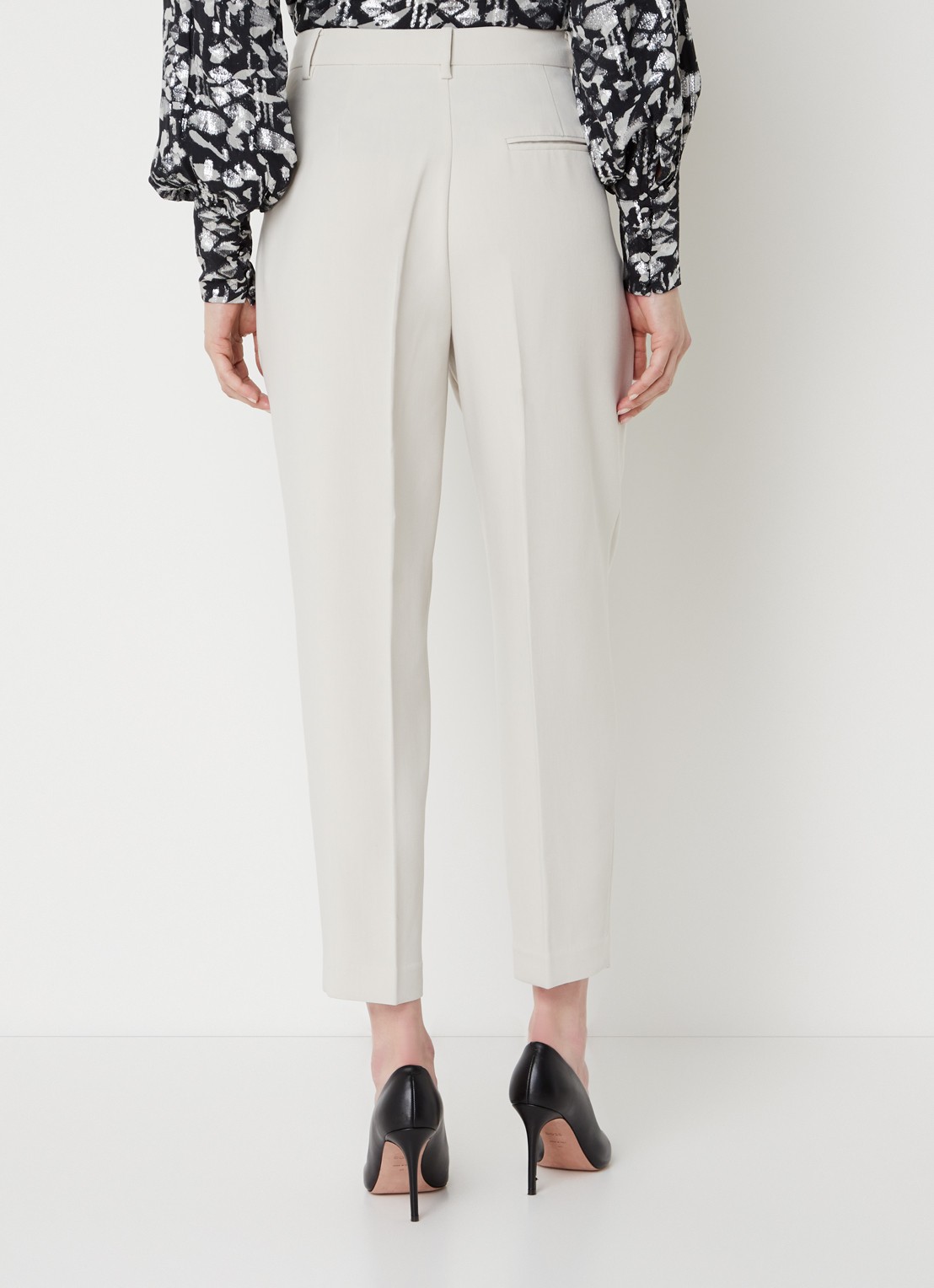 Bruuns Bazaar CindySus Dagny pants - achterkant gebroken wit