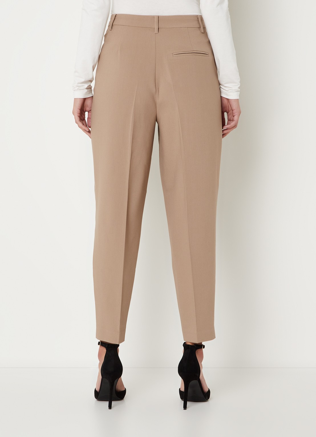 Bruuns Bazaar CindySus Dagny pants - achterkant khaki