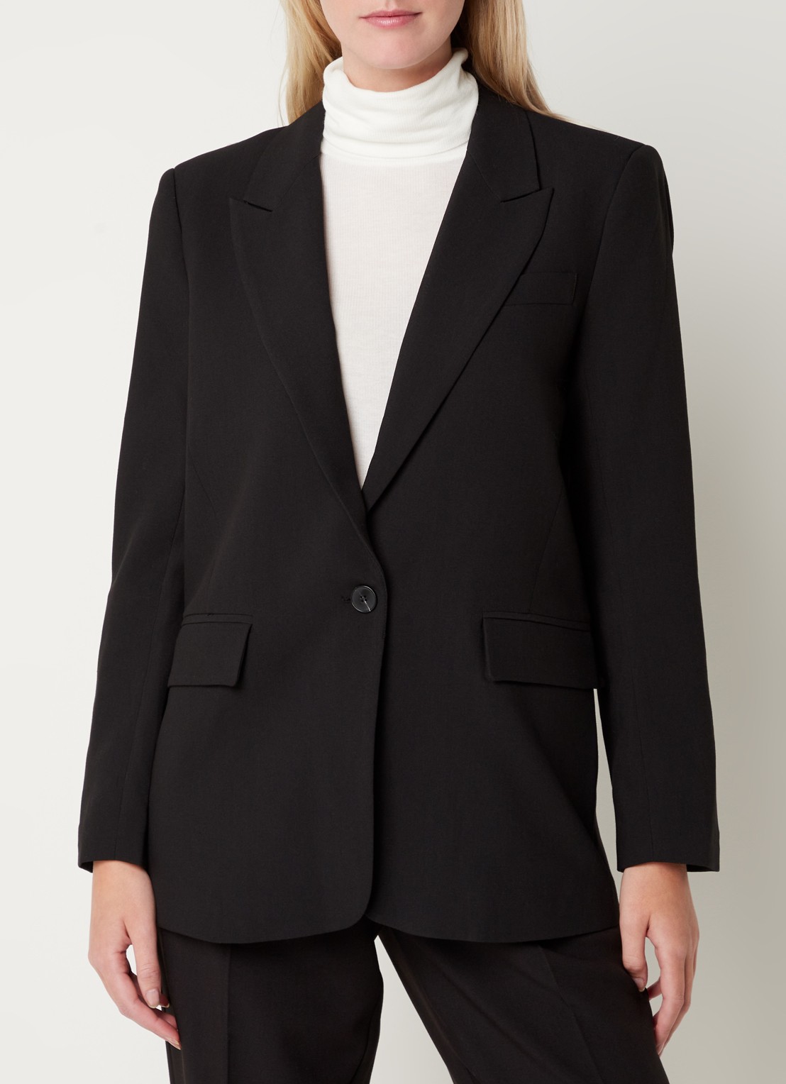 Bruuns Bazaar CindySus Frida blazer - detail 4 zwart