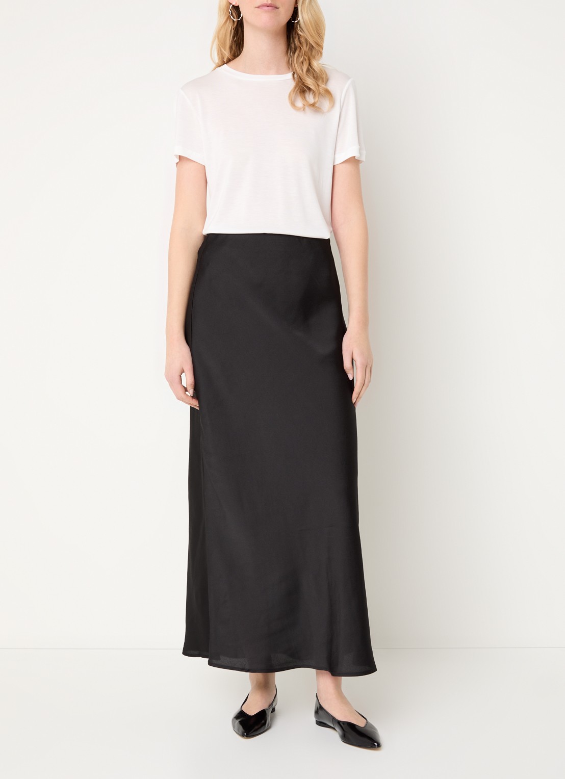 Bruuns Bazaar T-shirt  - voorkant 4 creme
