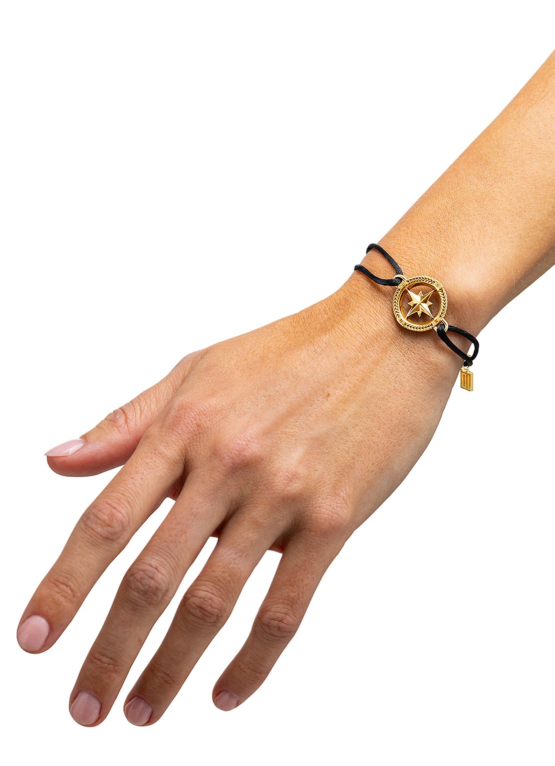 Buddha to Buddha Barbara Compass armband - detail 2 zilver