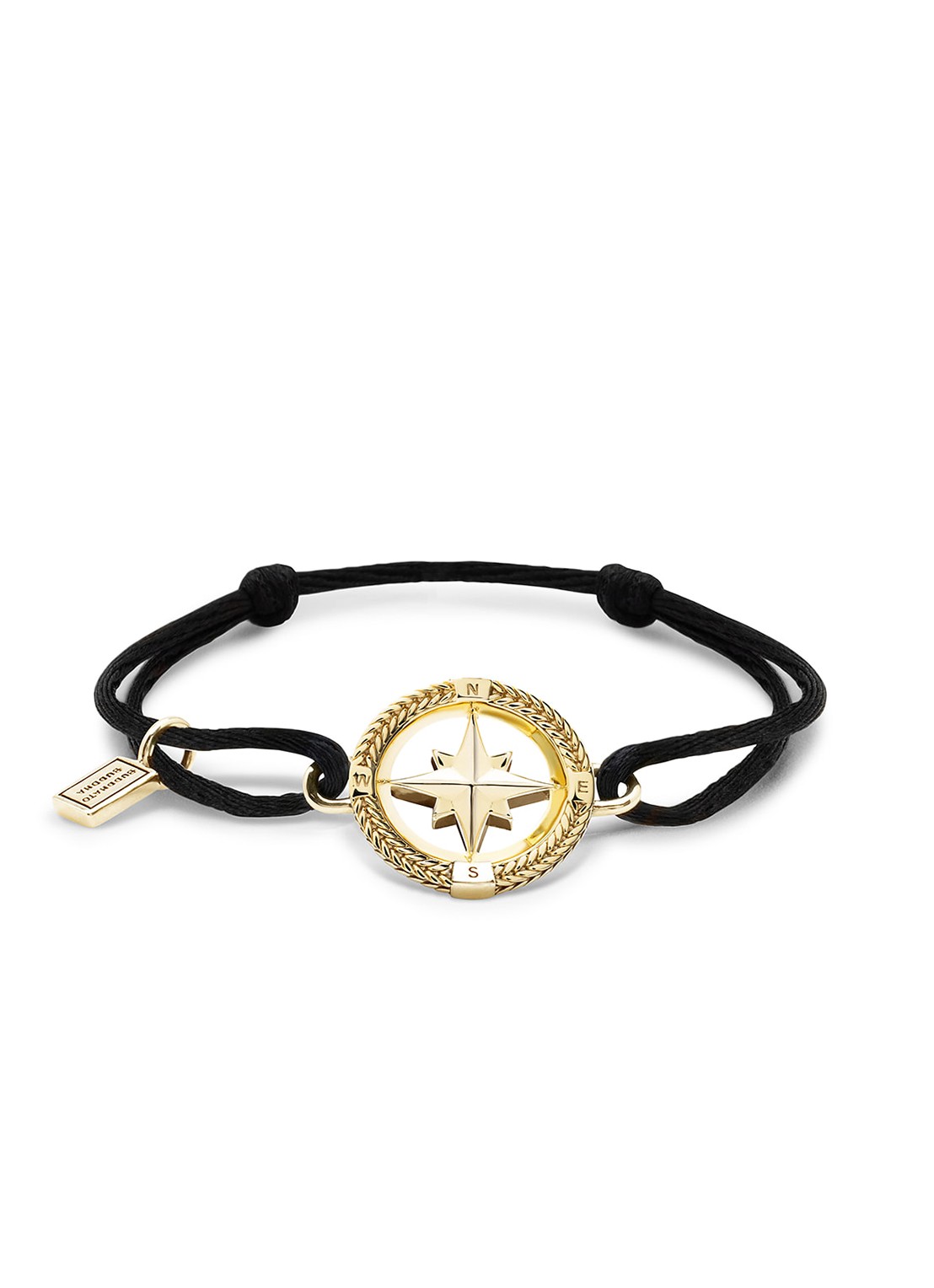 Buddha to Buddha Barbara Compass armband - voorkant 3 zilver