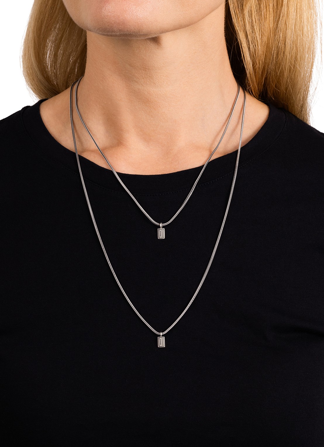 Buddha to Buddha Barbara ketting van zilver - detail 3 zilver