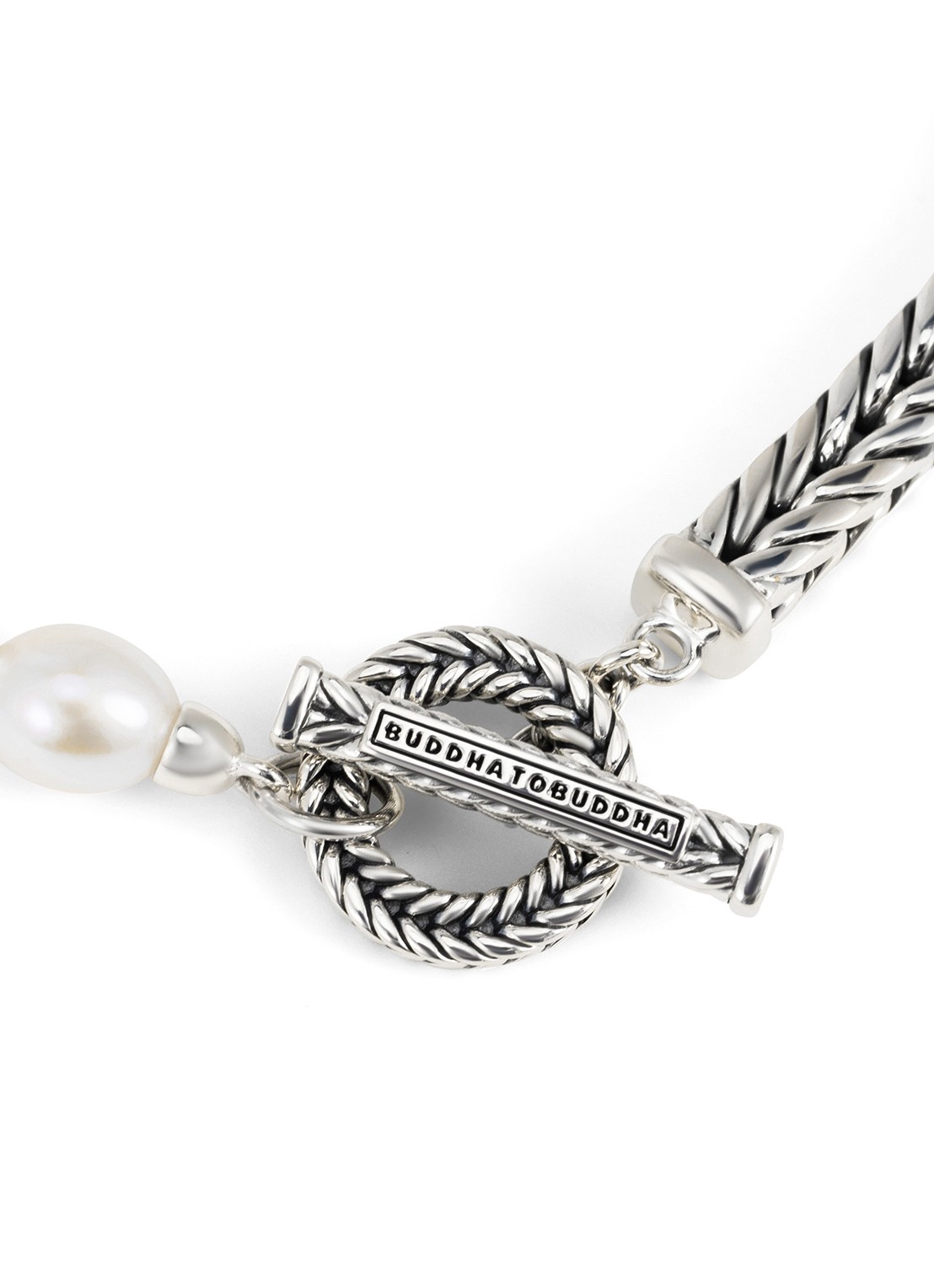 Buddha to Buddha Barbara XS armband van zilver - detail 3 zilver