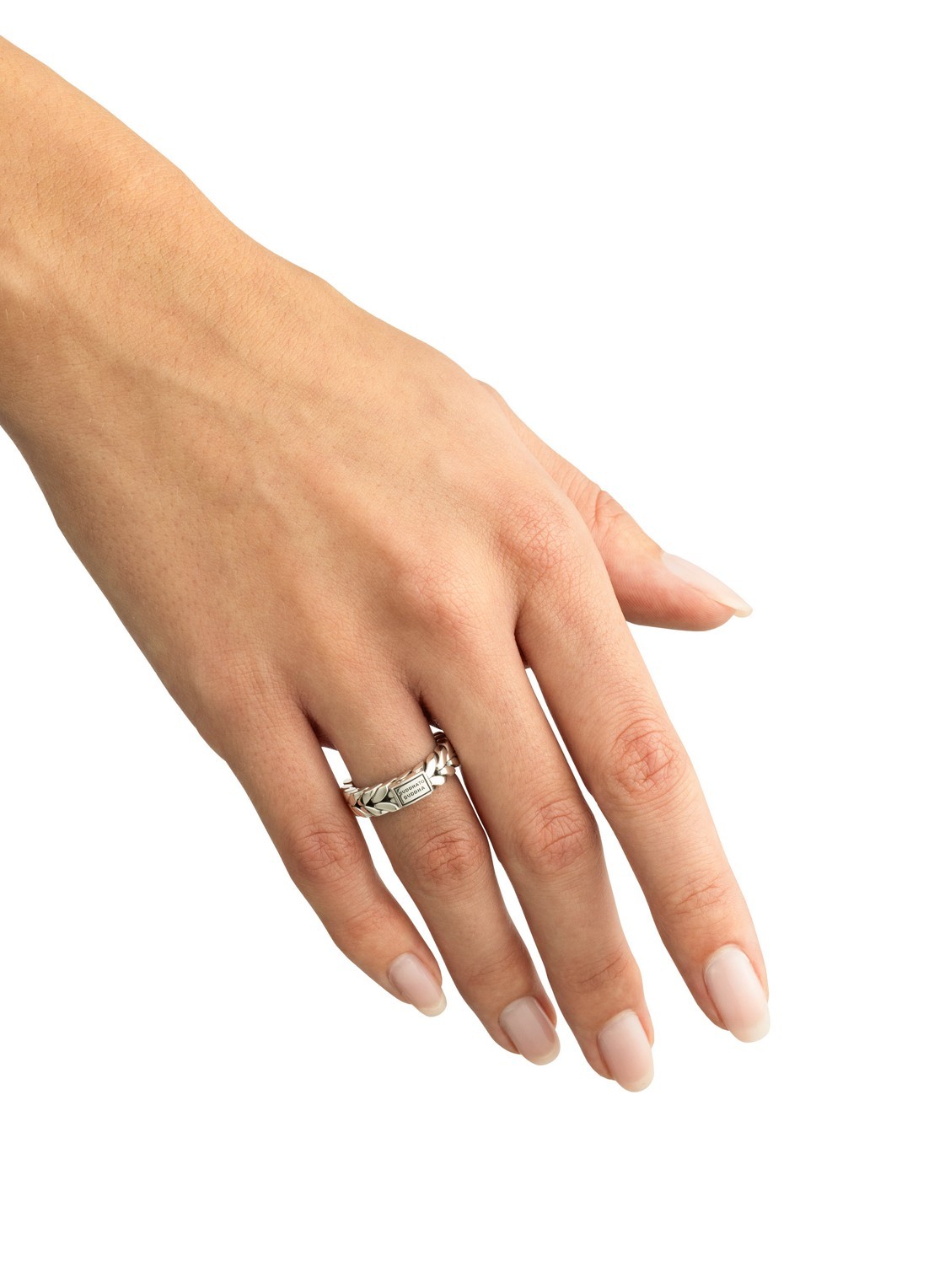 Buddha to Buddha Barbara XS ring van zilver - detail 4 zilver