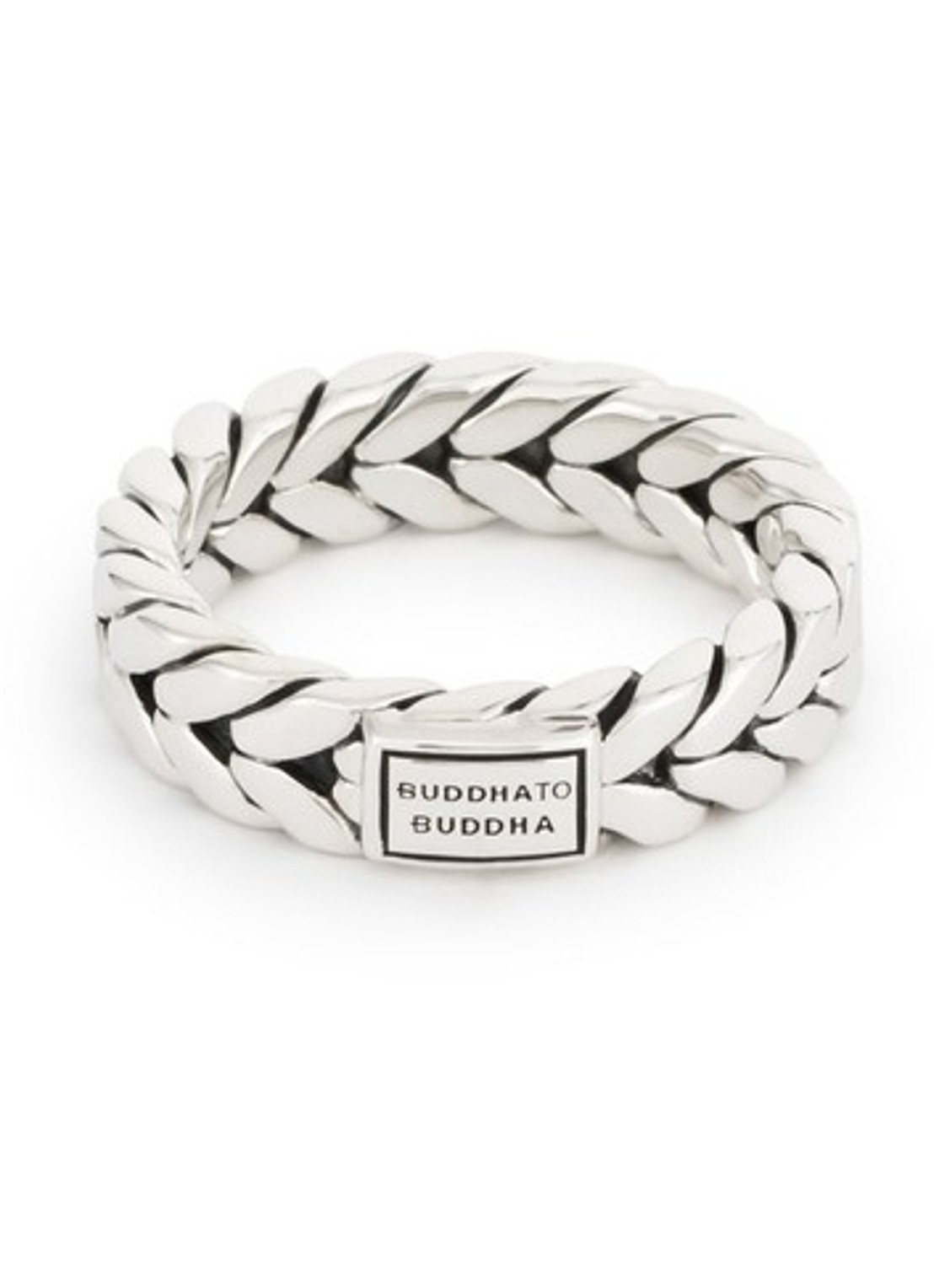 Buddha to Buddha Barbara XS ring van zilver - voorkant zilver