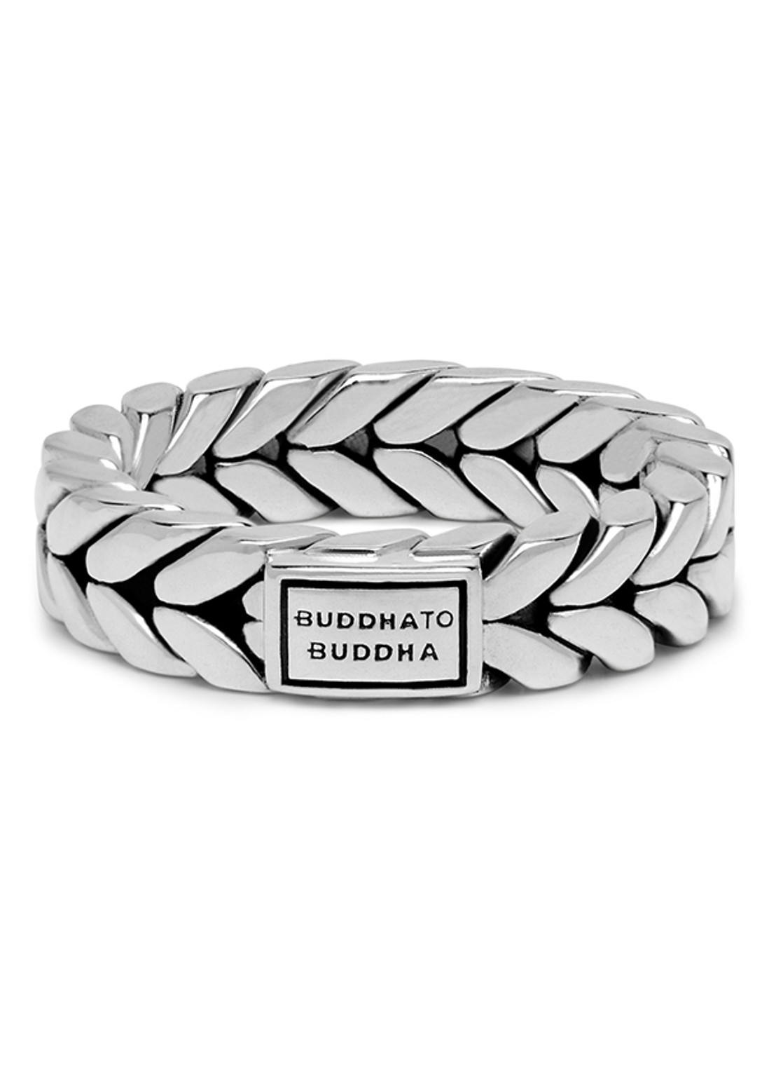 Buddha to Buddha Barbara XS ring van zilver - voorkant 3 zilver