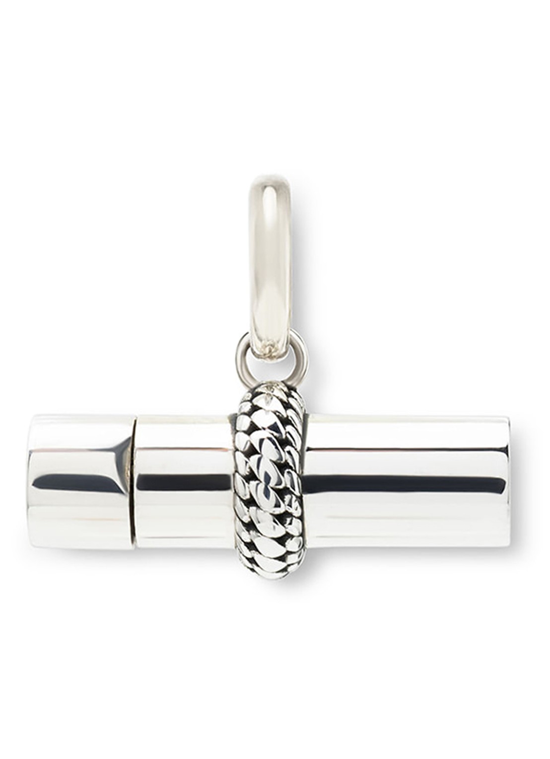 Buddha to Buddha Ben Locket hanger van zilver - voorkant 4 zilver