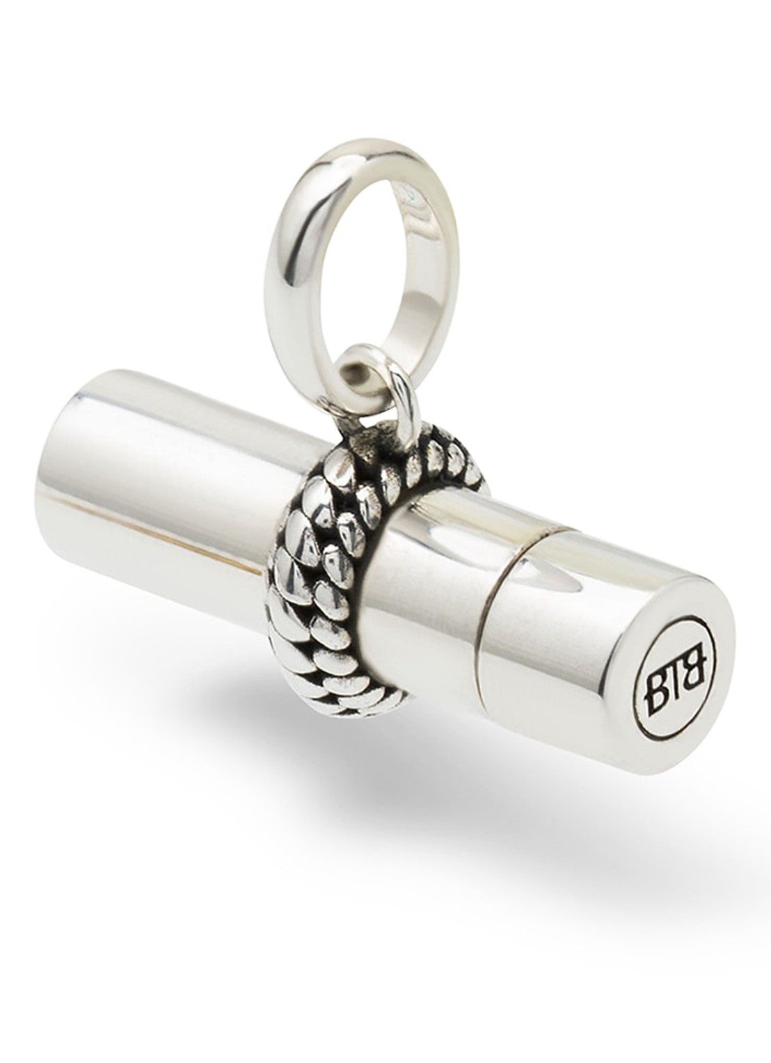 Buddha to Buddha Ben Locket hanger van zilver - voorkant 5 zilver