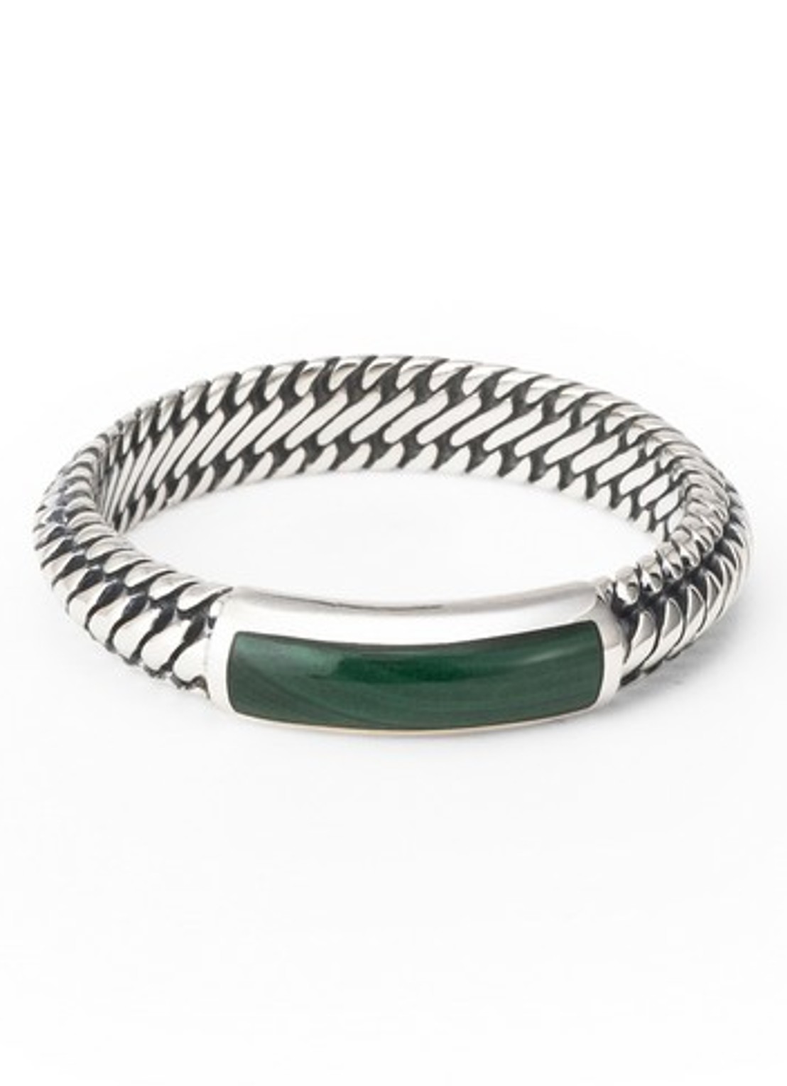 Buddha to Buddha Ben Mini ring van zilver - voorkant 2 zilver