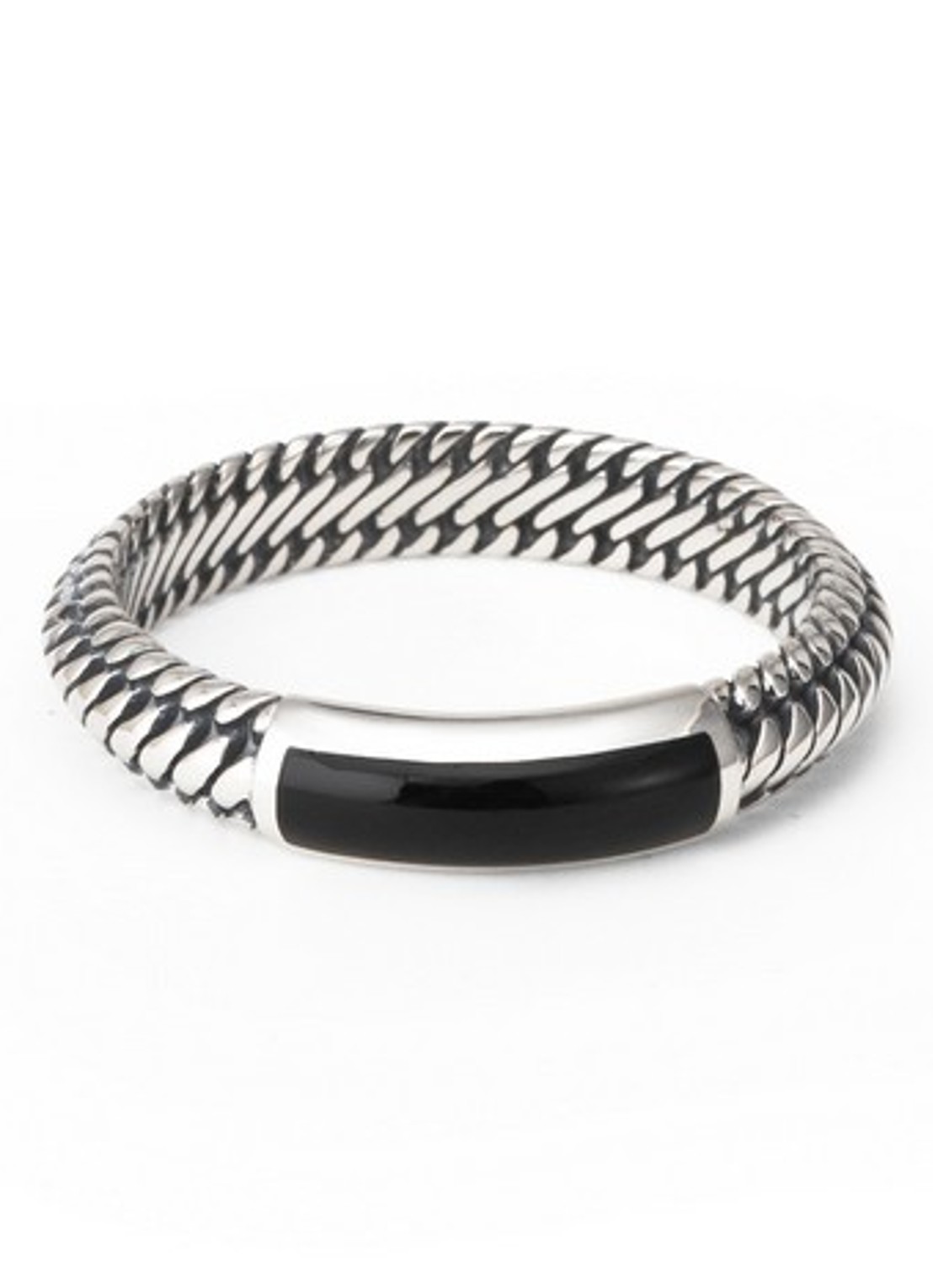 Buddha to Buddha Ben Mini ring van zilver - voorkant zilver