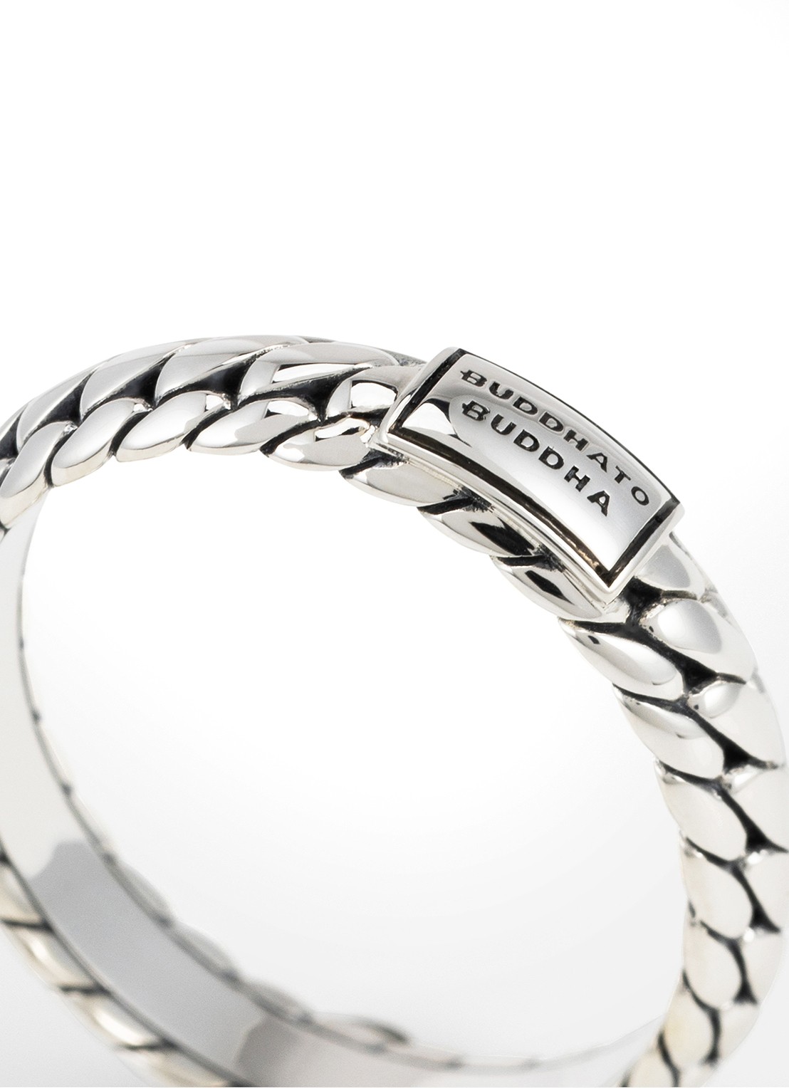 Buddha to Buddha Ben XS ring van zilver - detail zilver