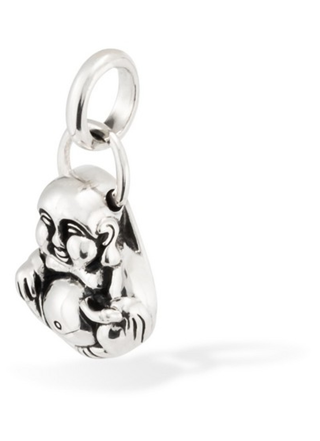 Buddha to Buddha Buddha XS hanger van zilver - detail 2 zilver