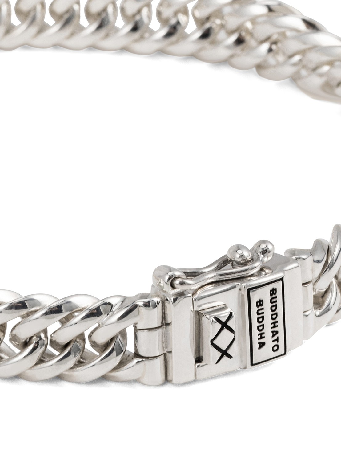 Buddha to Buddha Chain Mini armband van zilver - detail 4 zilver